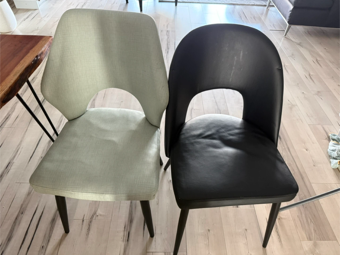 Set of 4 Modern Accent Chairs