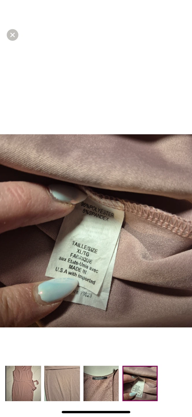 Suzy Shier Pink Dress Size XL/TG - photo 3
