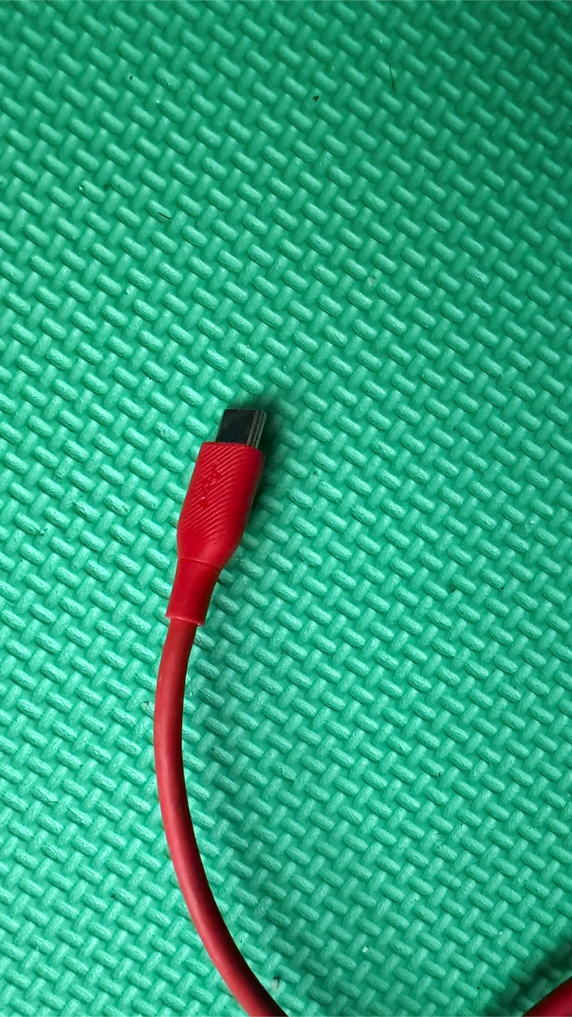Red USB-C Fast Charging Cable - photo 2