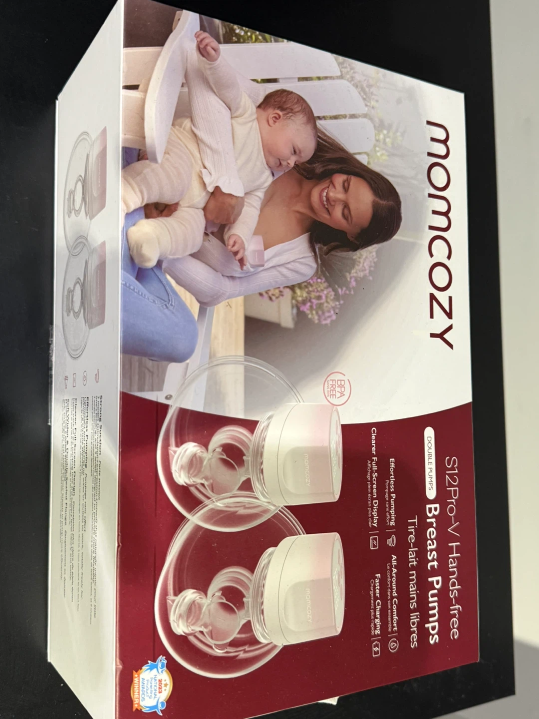 Momcozy S12 Pro-V Hands-free Double Breast Pumps