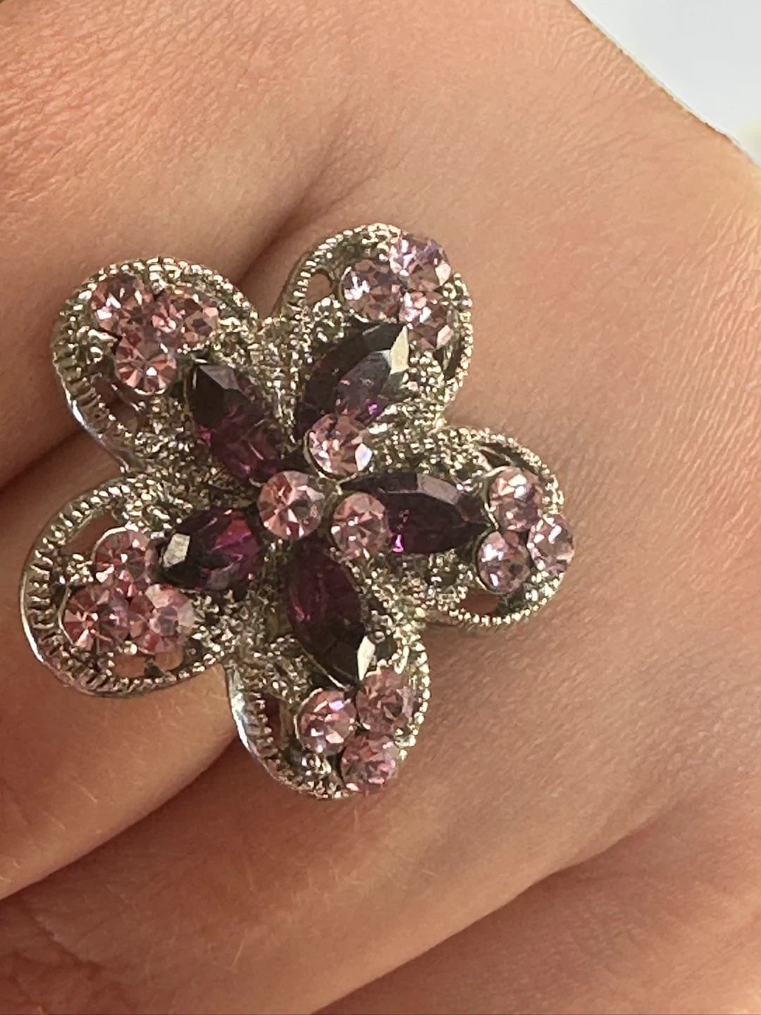 Flower Statement/Cocktail Ring