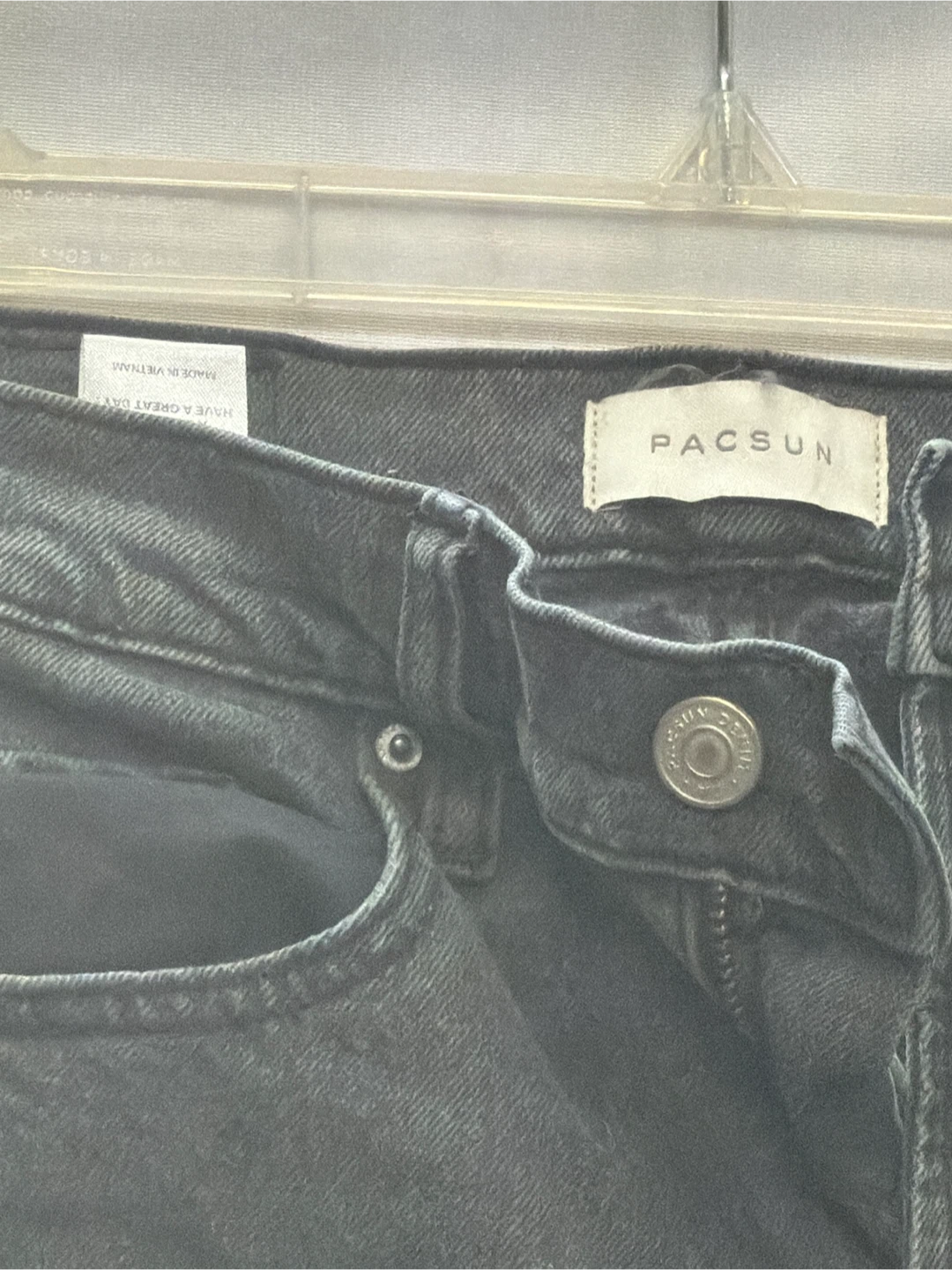 PacSun Black Wash Flare Jeans - photo 2