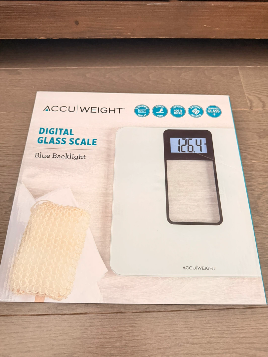 AccuWeight Digital Glass Scale