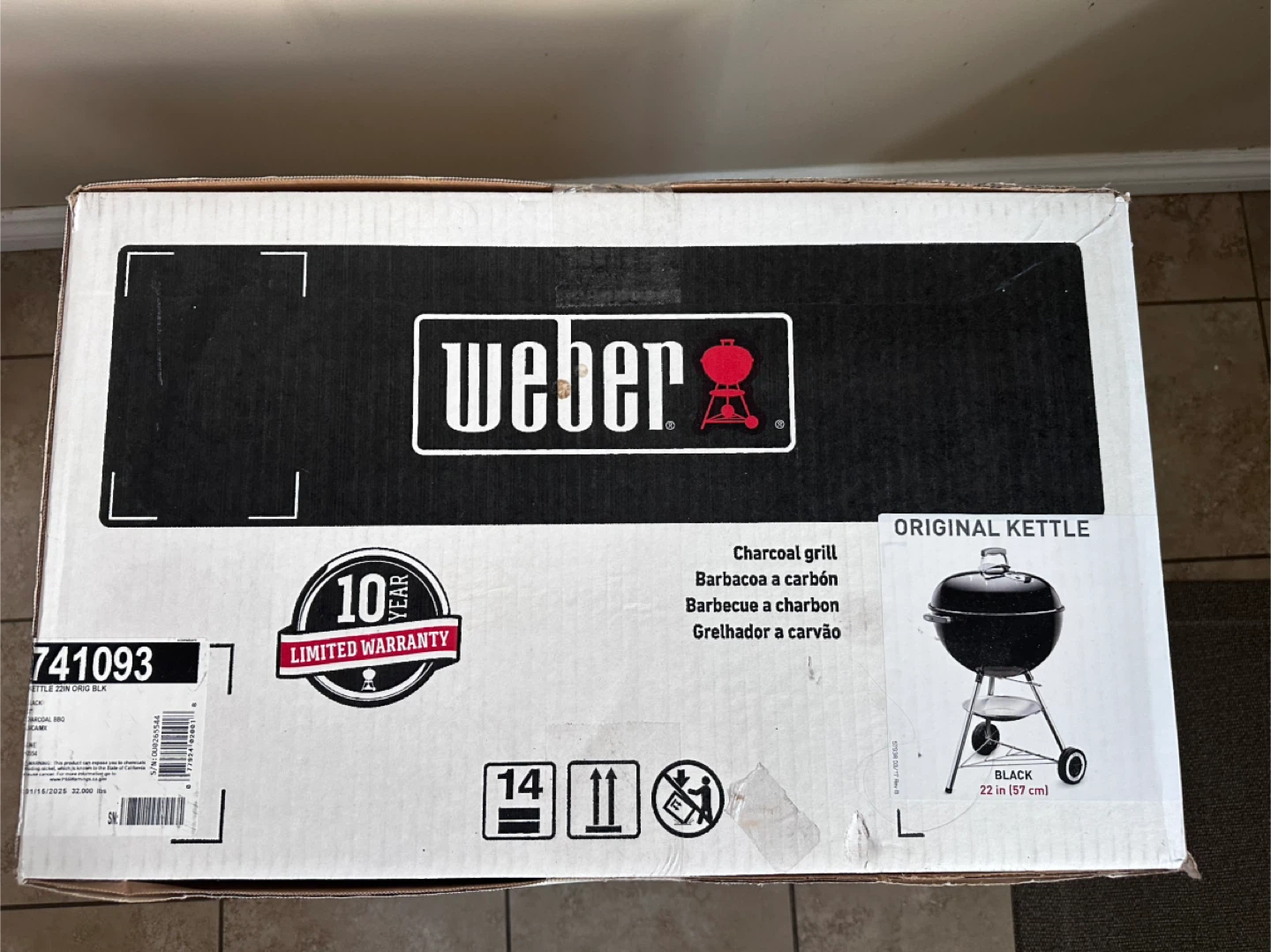 Weber Original Kettle 22" Charcoal Grill - photo 4