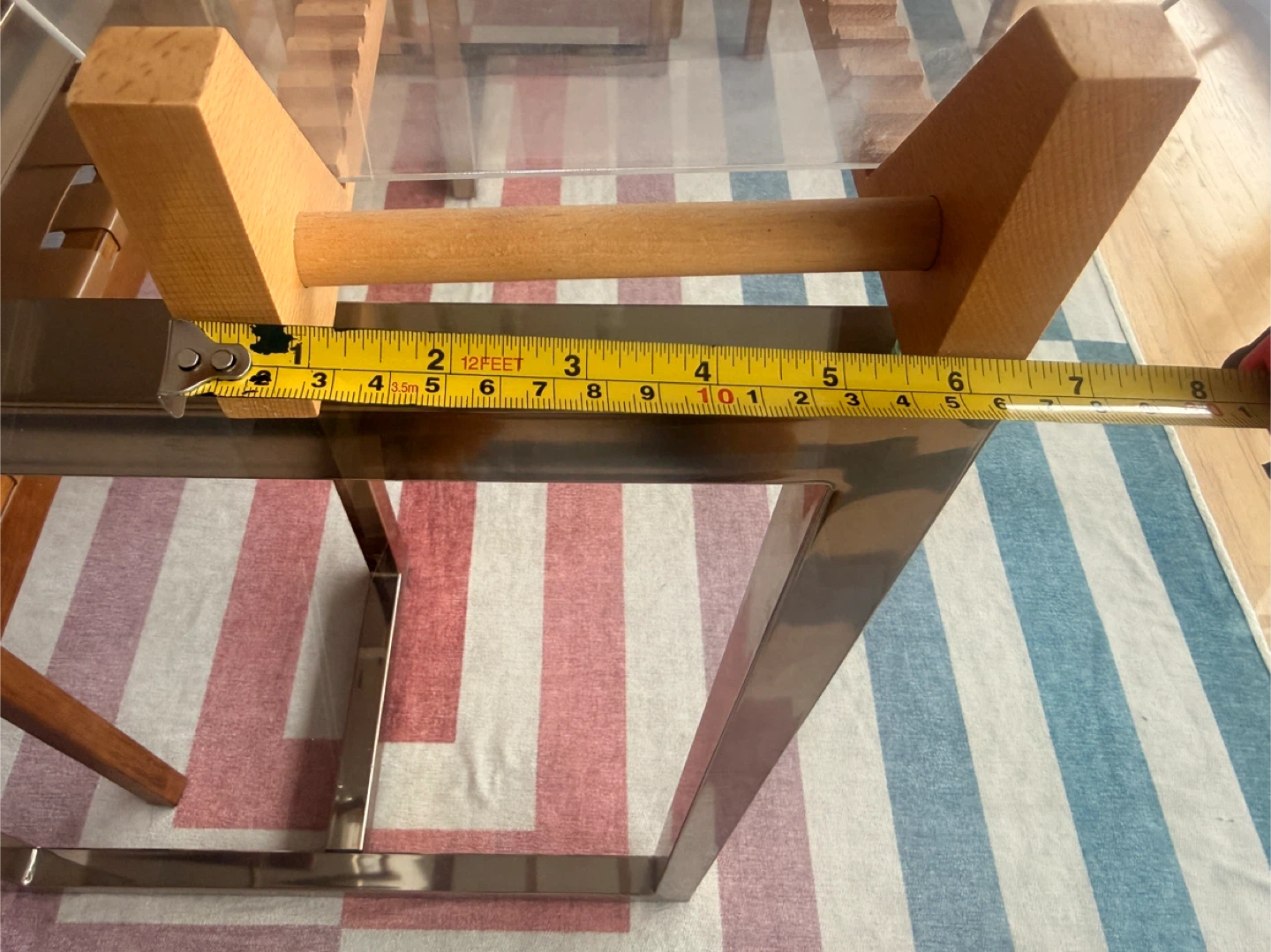 Wood and Acrylic Record Holder (3 Available) - photo 2