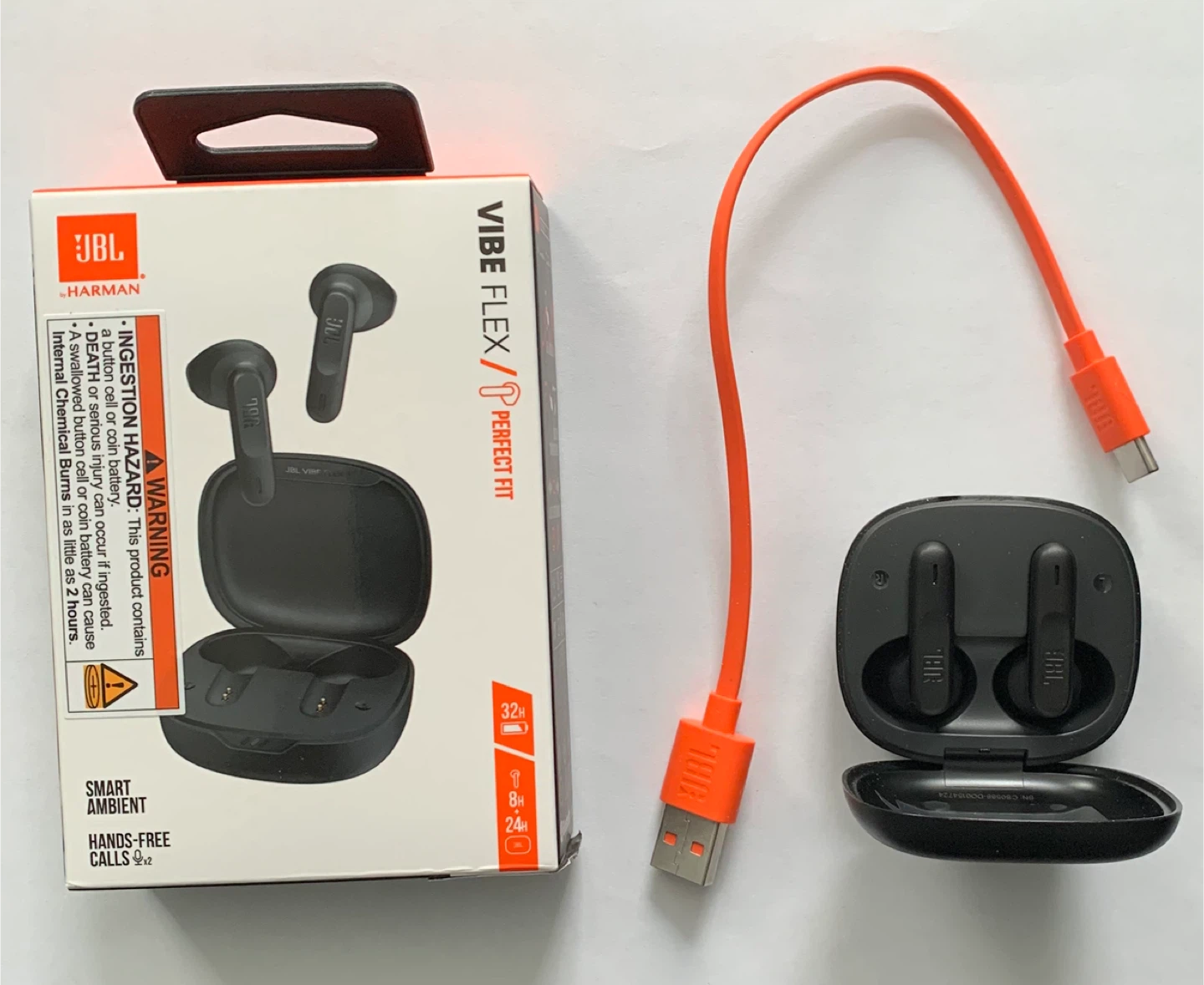 JBL Vibe Flex Wireless Earbuds