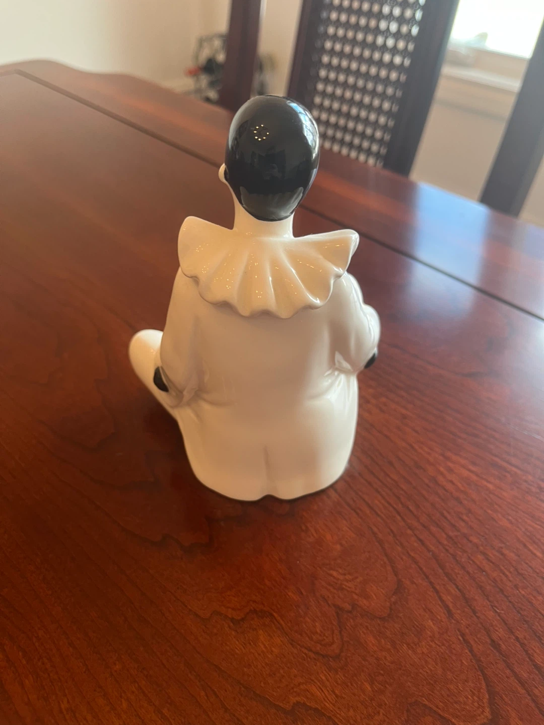 Vintage French Pierrot Clown Porcelain Figurine - photo 2