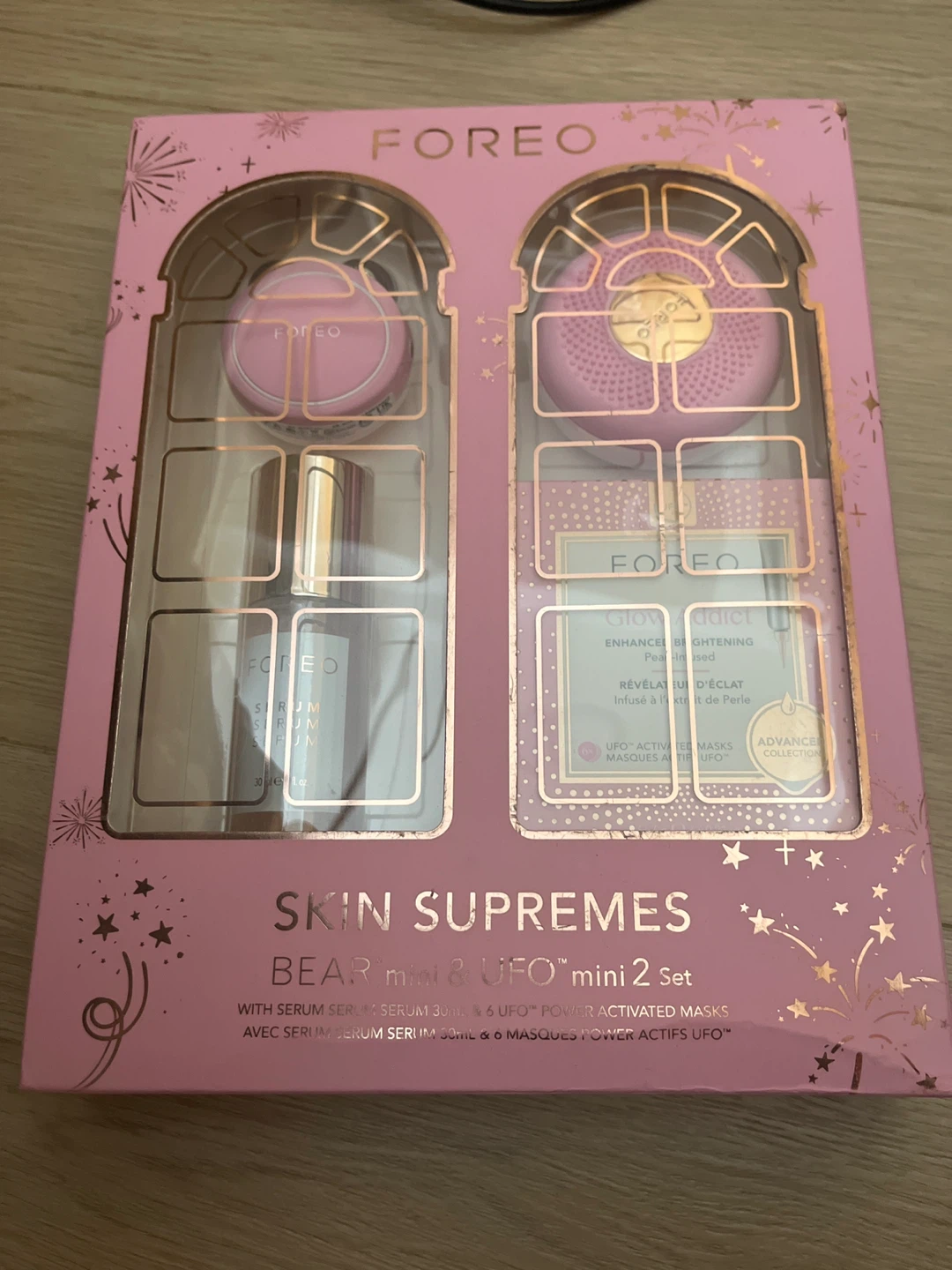 NEW FOREO Skin Supremes Bear mini & UFO mini 2 Set