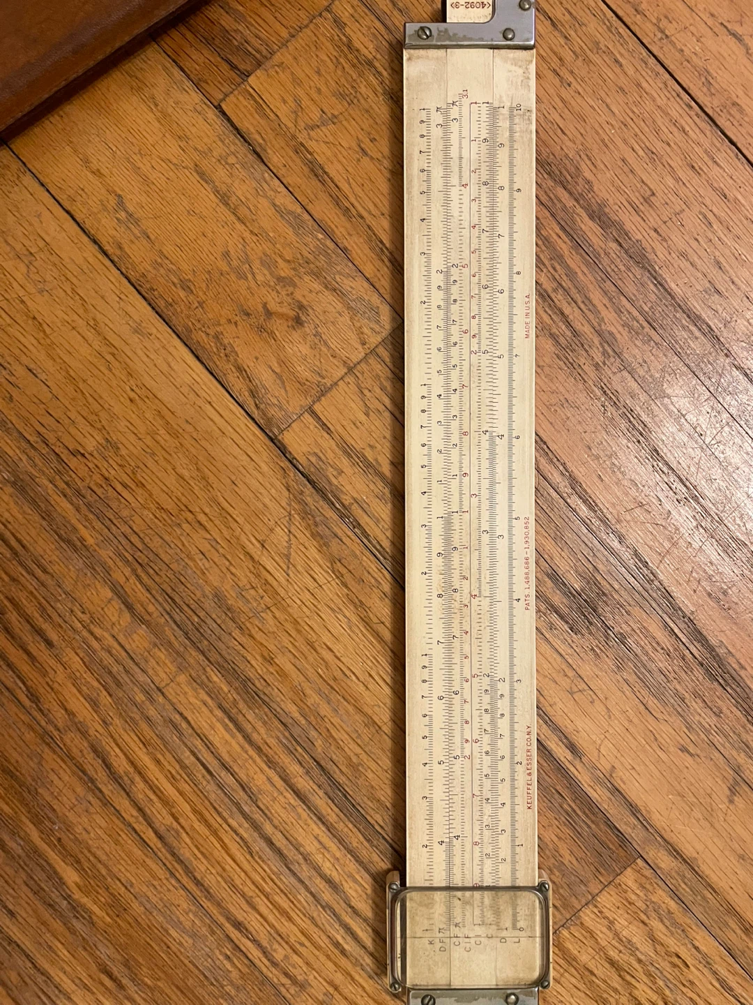 Keuffel & Esser Co. Slide Rule - photo 3