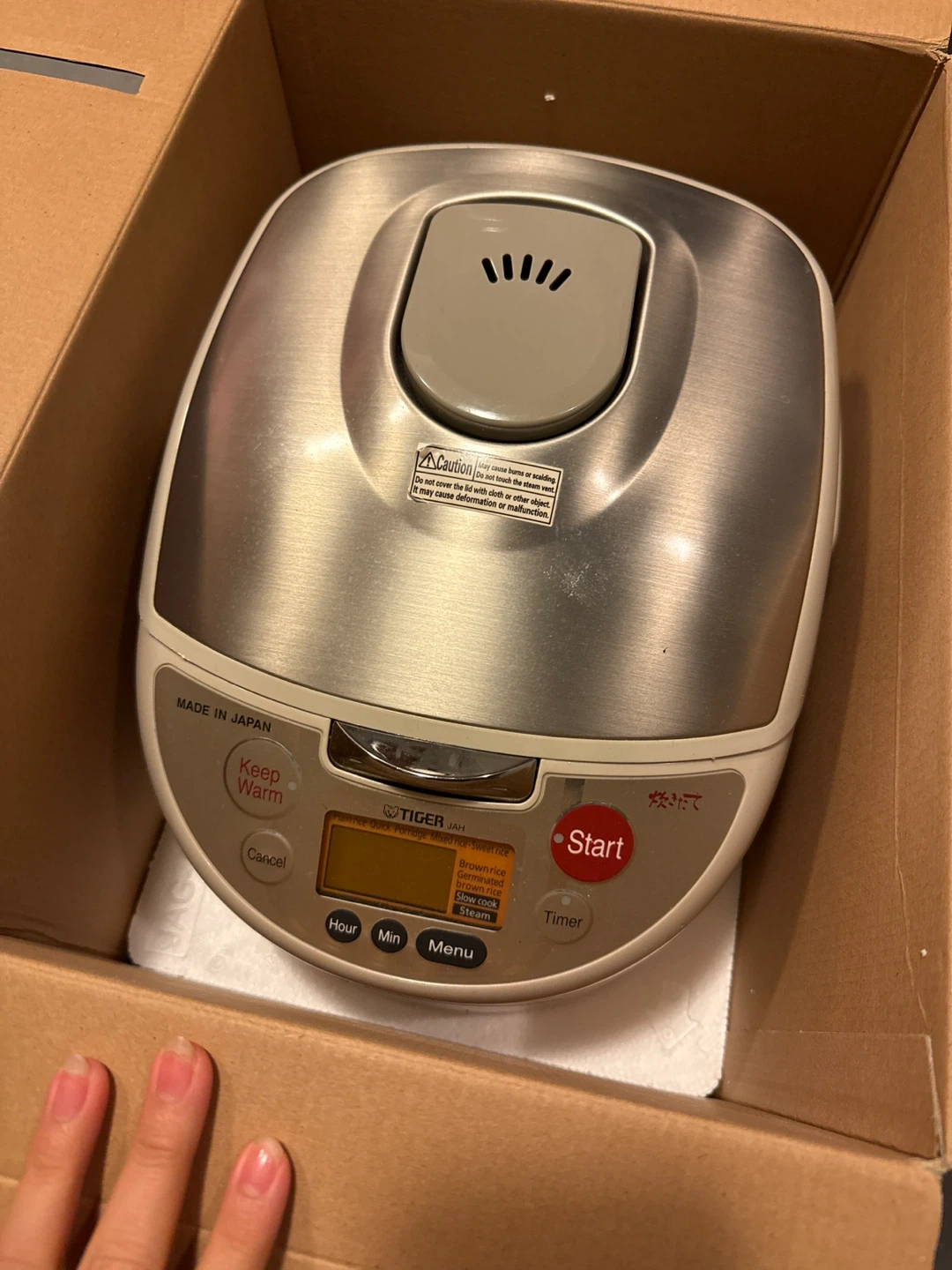 Tiger 3-in-1 Electric Rice Cooker JAH-T18U - 10 Cups - photo 2