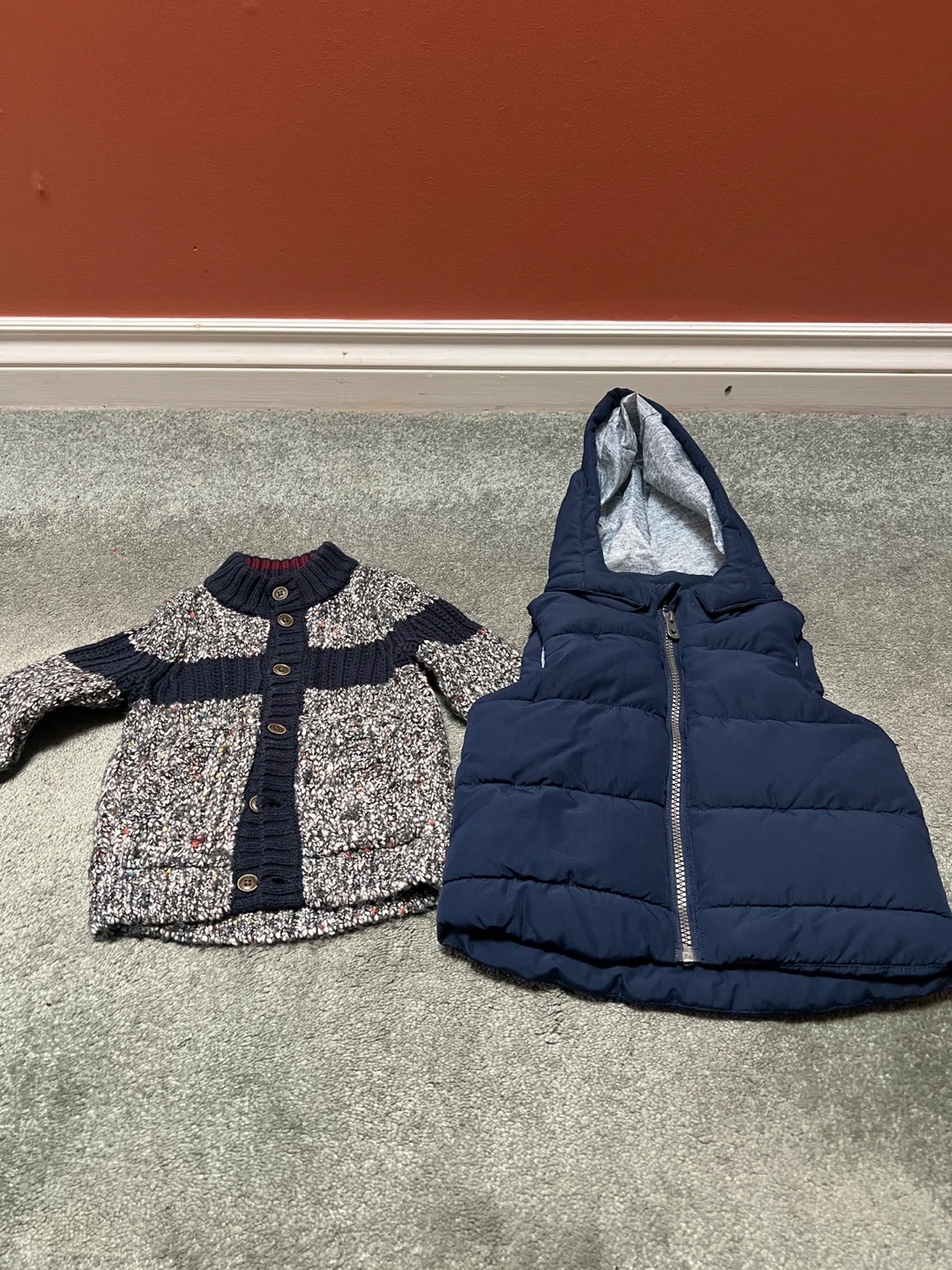 Tommy Hilfiger Baby Cardigan and Vest Set - 12 Months