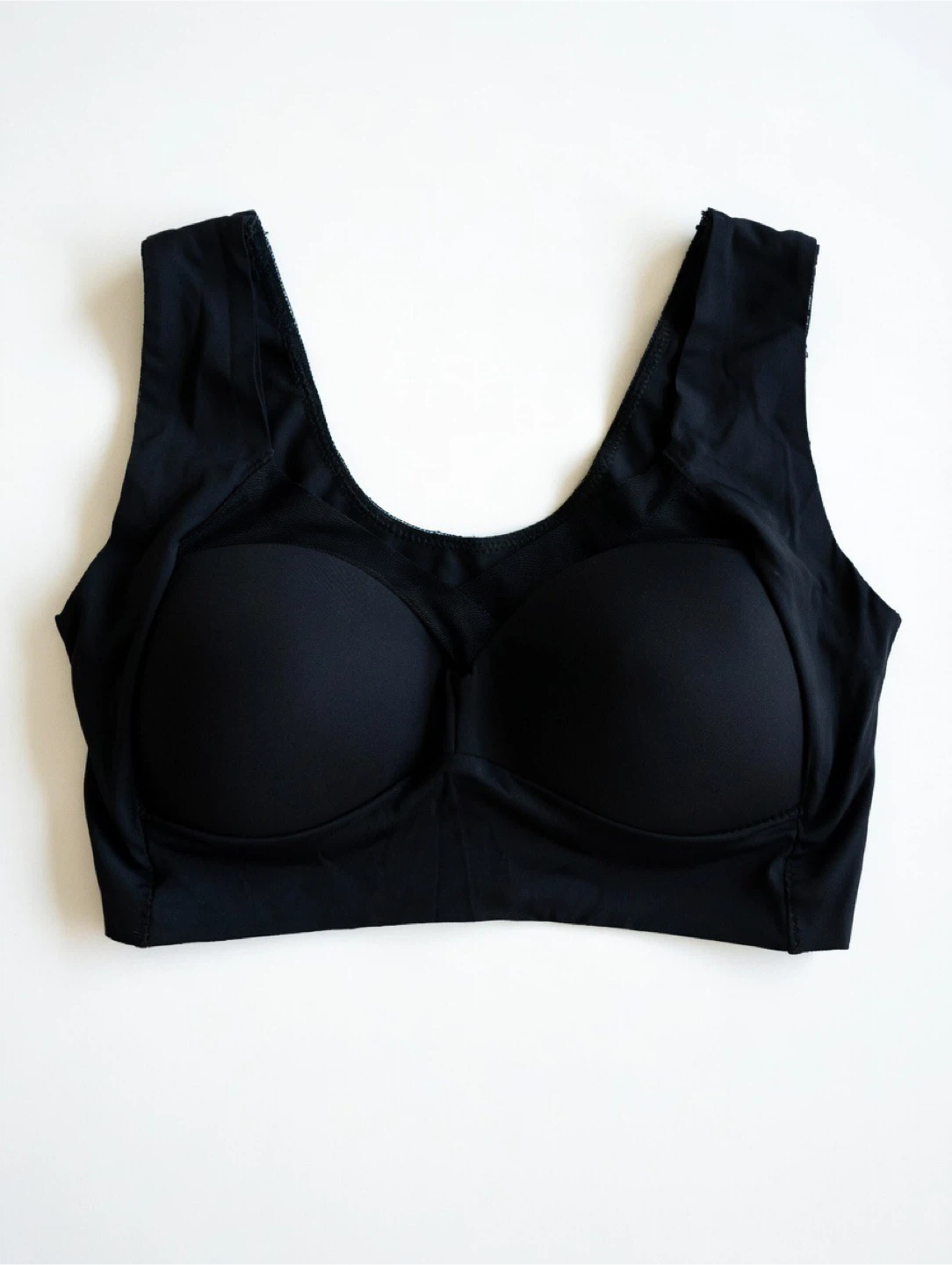 Jelly Bra Black Comfortable & Supportive