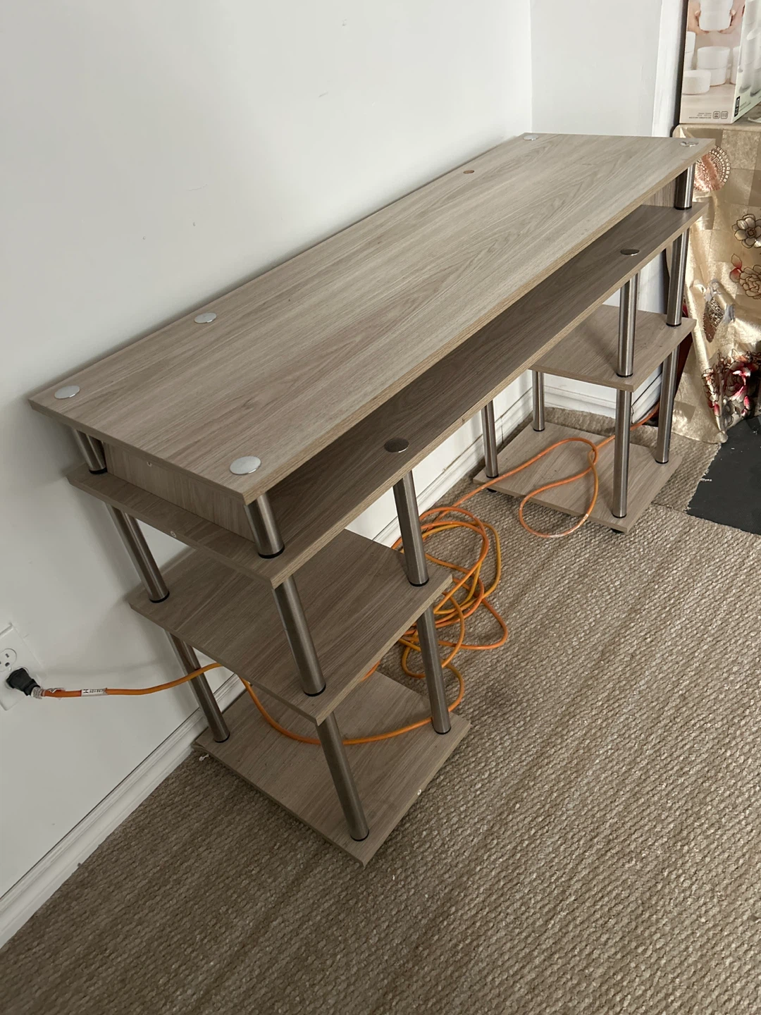 Wooden Desks with Shelves - photo 2