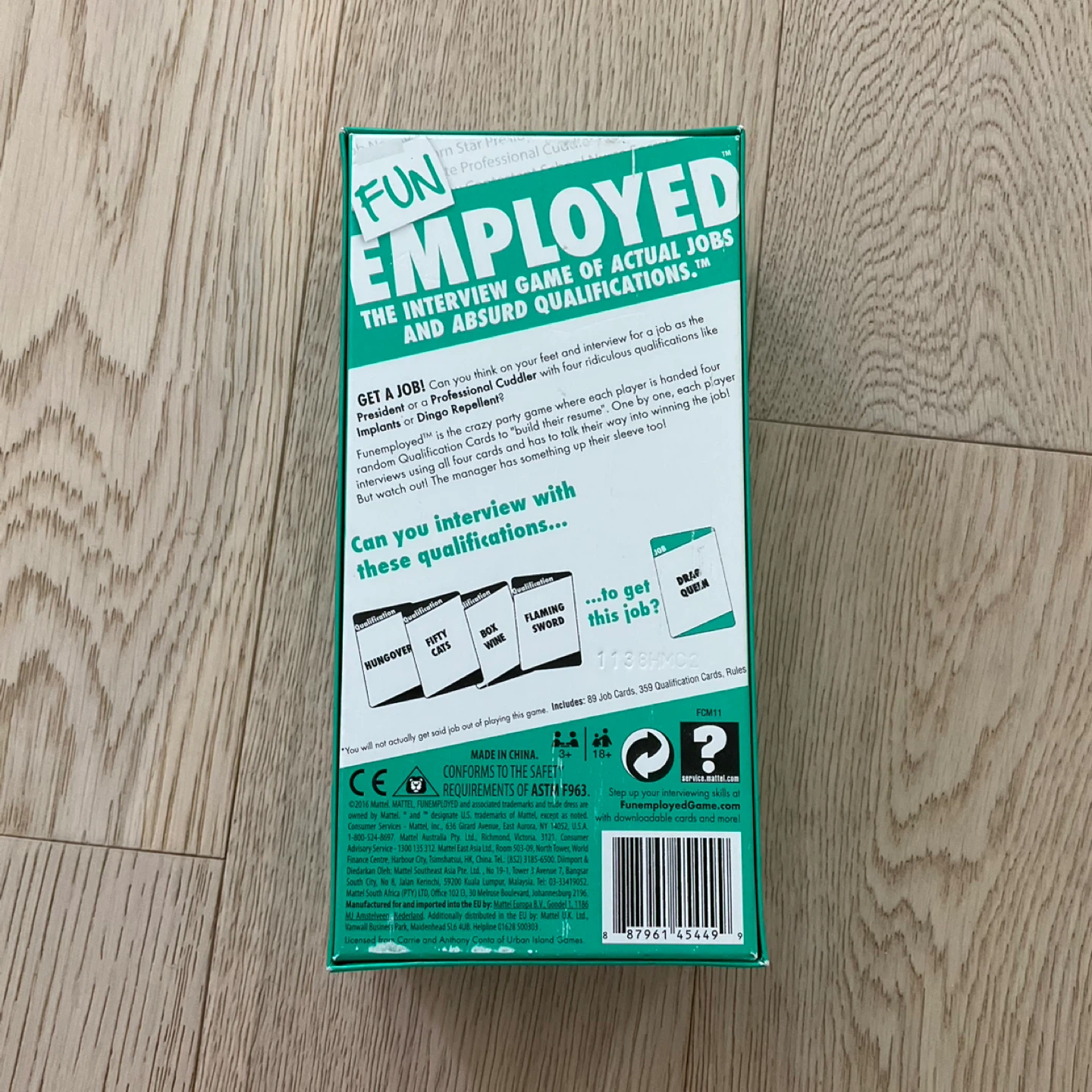 Funemployed card game - Open Boxed - photo 2