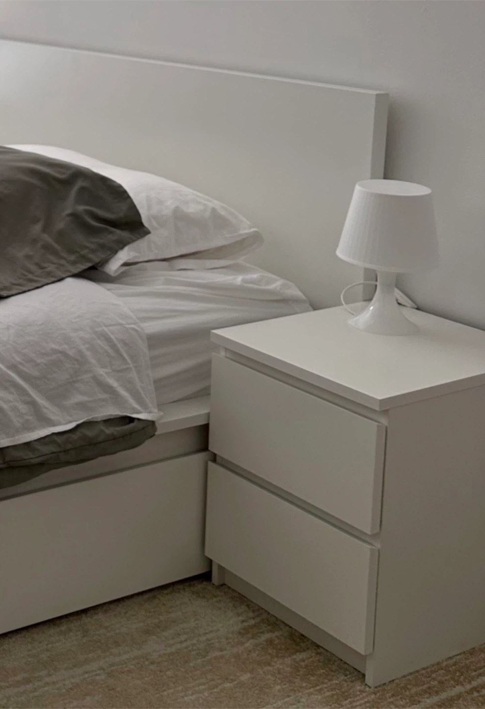 IKEA Malm 2-Drawer Nightstand  (set of 2) - photo 2