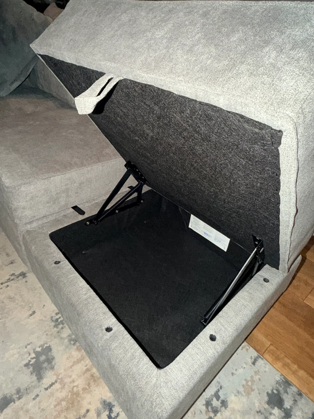 Large Sectional Sofa with Storage - photo 5