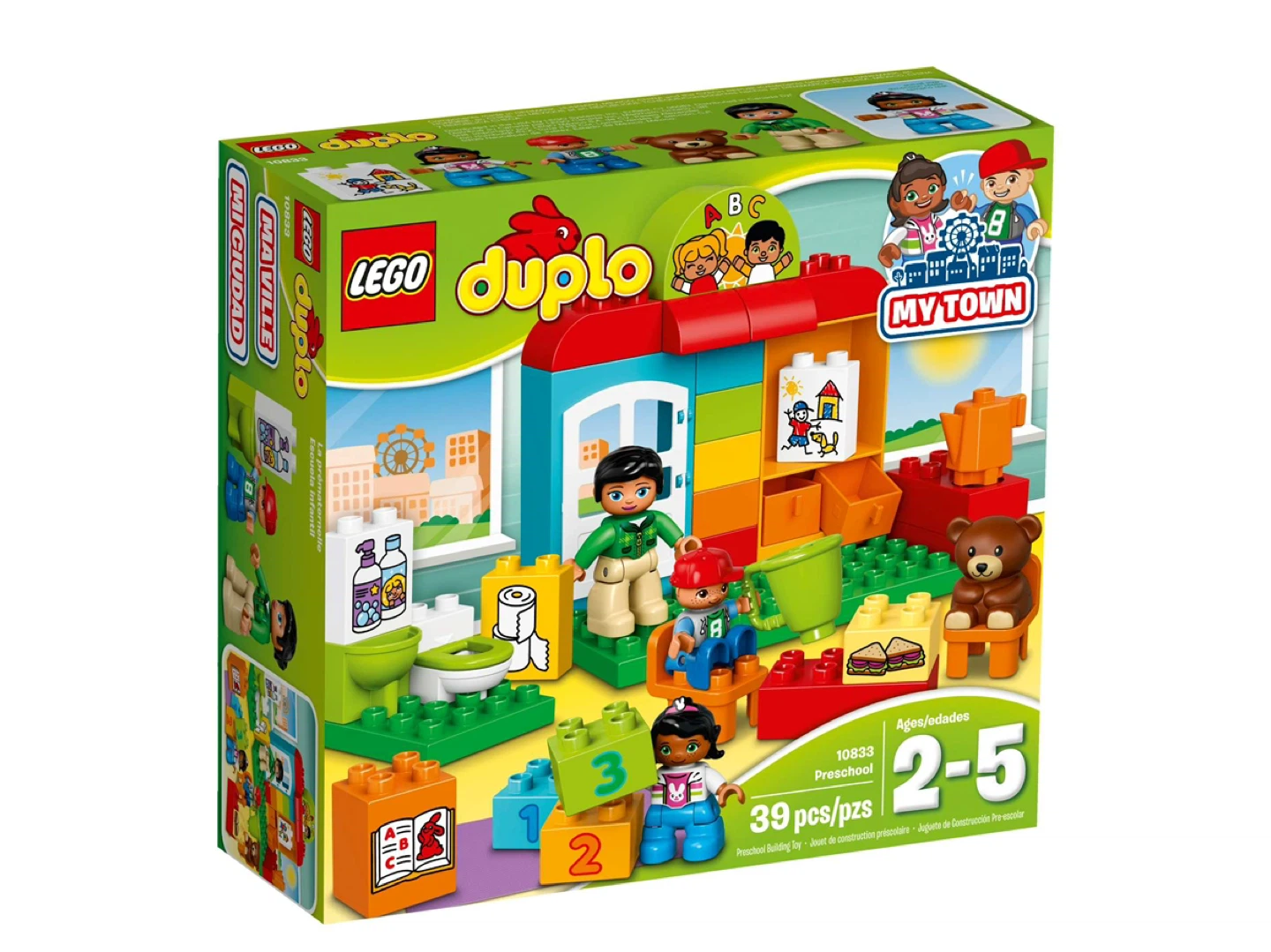 LEGO Duplo My Town Preschool Building Toy Set