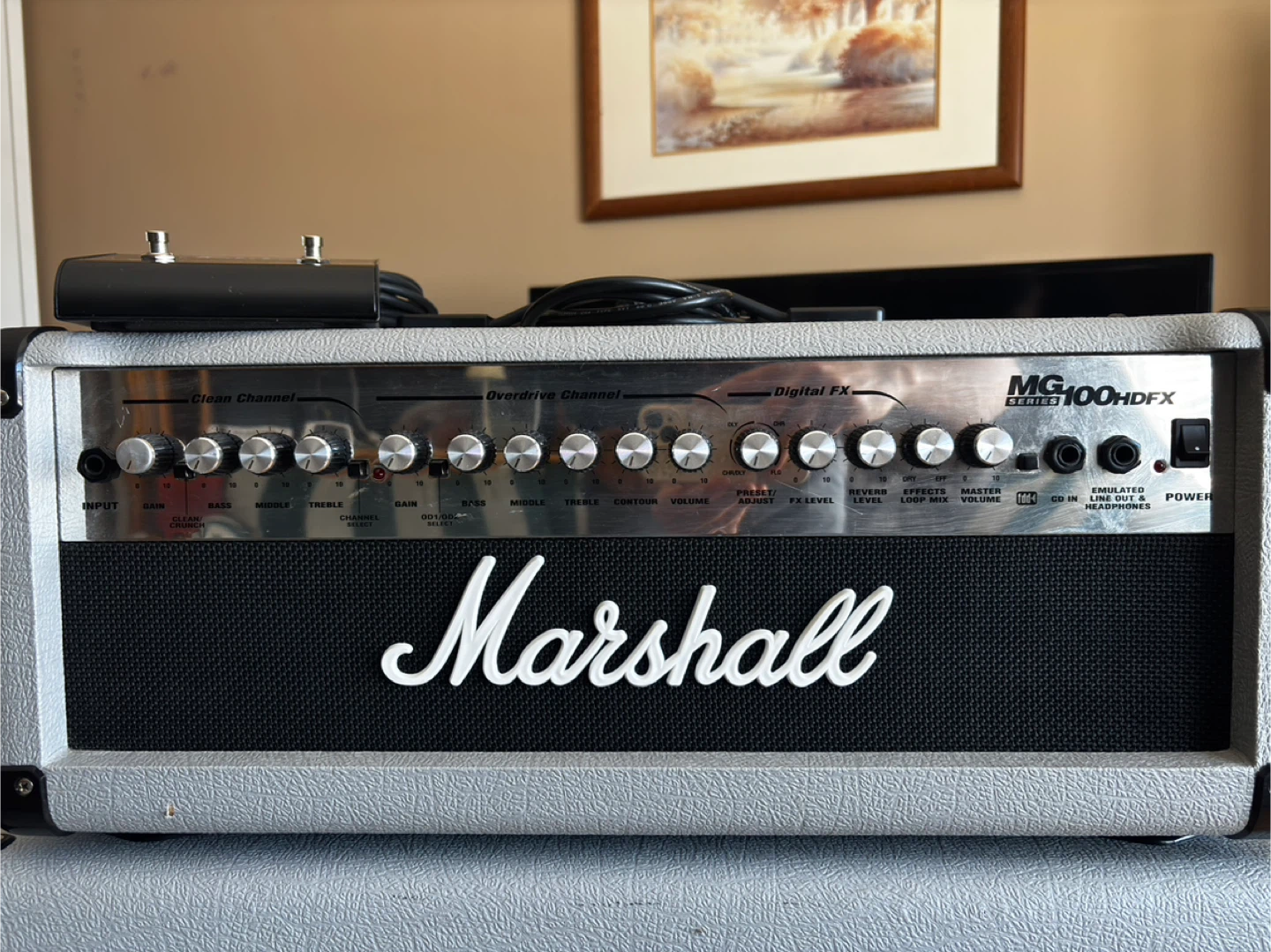 Marshall MG Series Special Edition - 100HDFX  Head + Cabinet - photo 3