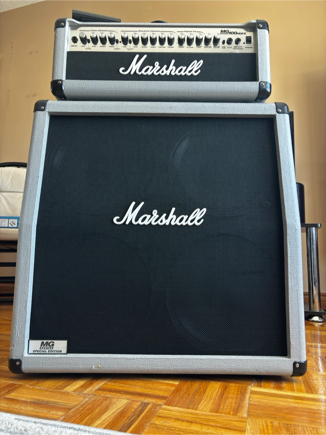 Marshall MG Series Special Edition - 100HDFX  Head + Cabinet - photo 5