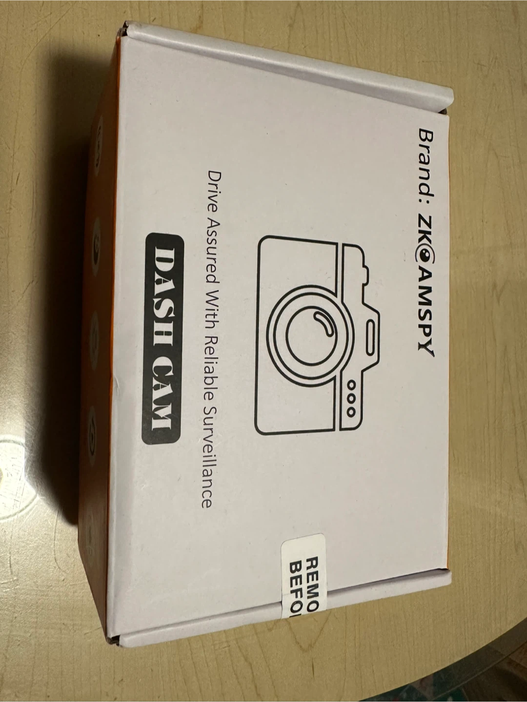 ZKCAMSPY D53S-MXS Dash Cam - Black