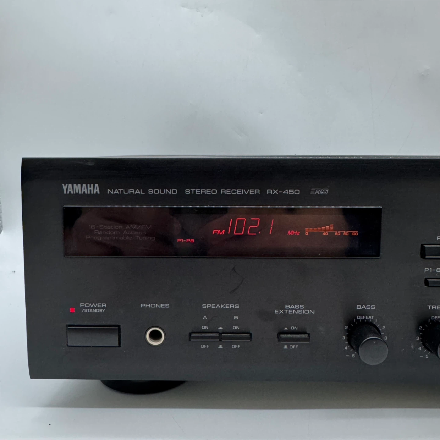 Yamaha RX-450 Natural Sound Stereo Receiver AM/FM 200W Tested - photo 2