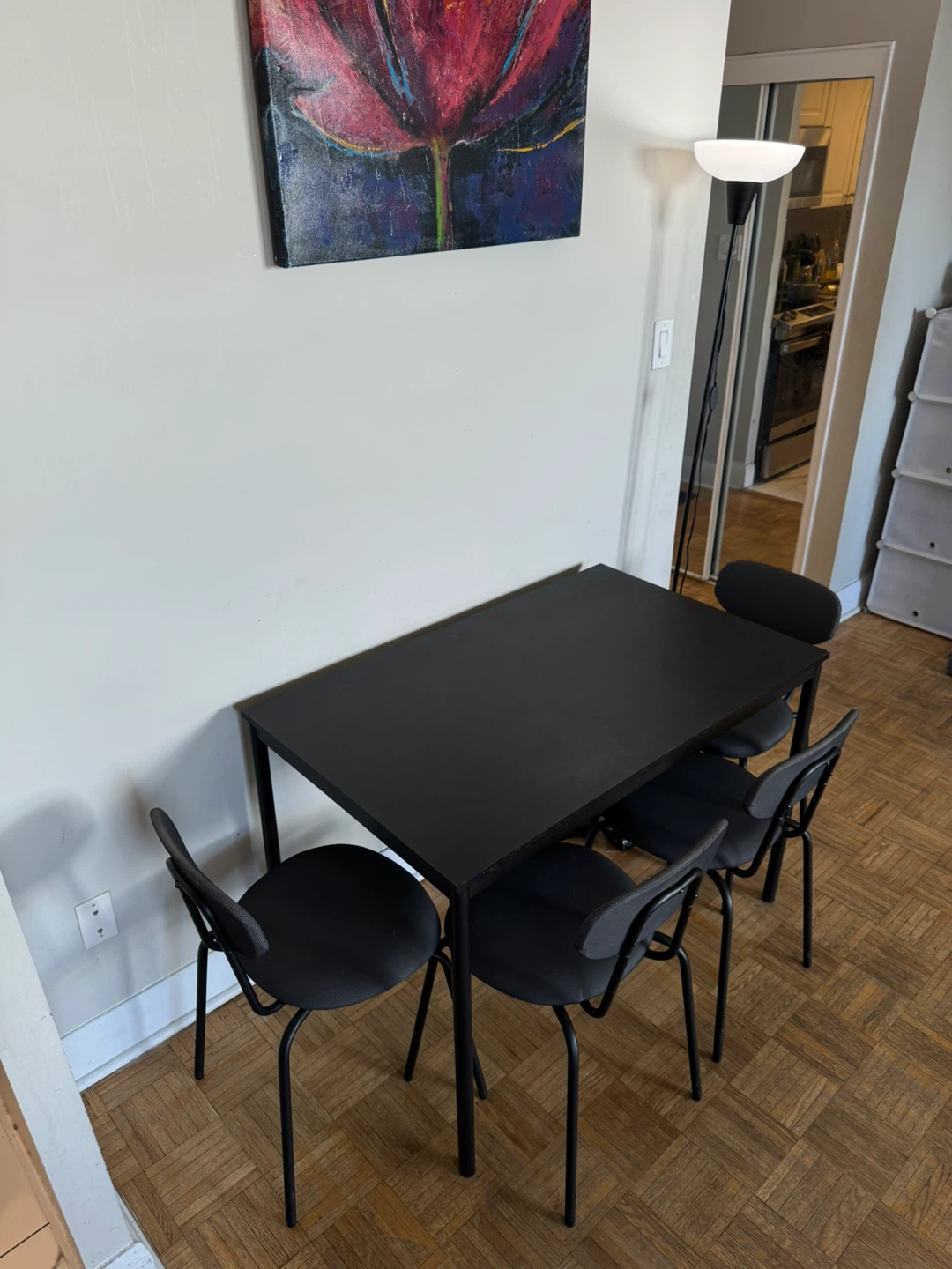 IKEA Dining Table and 4 Chairs Set. FREE DELIVERY - photo 4