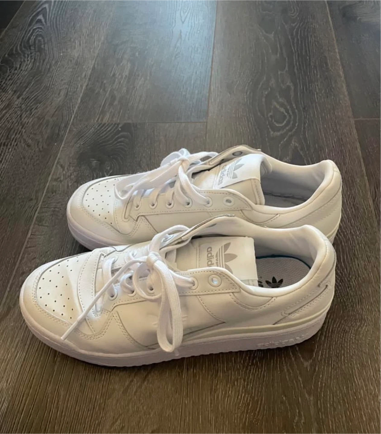 Adidas Forum Bold White Sneakers - Women’s Size 9 - photo 2