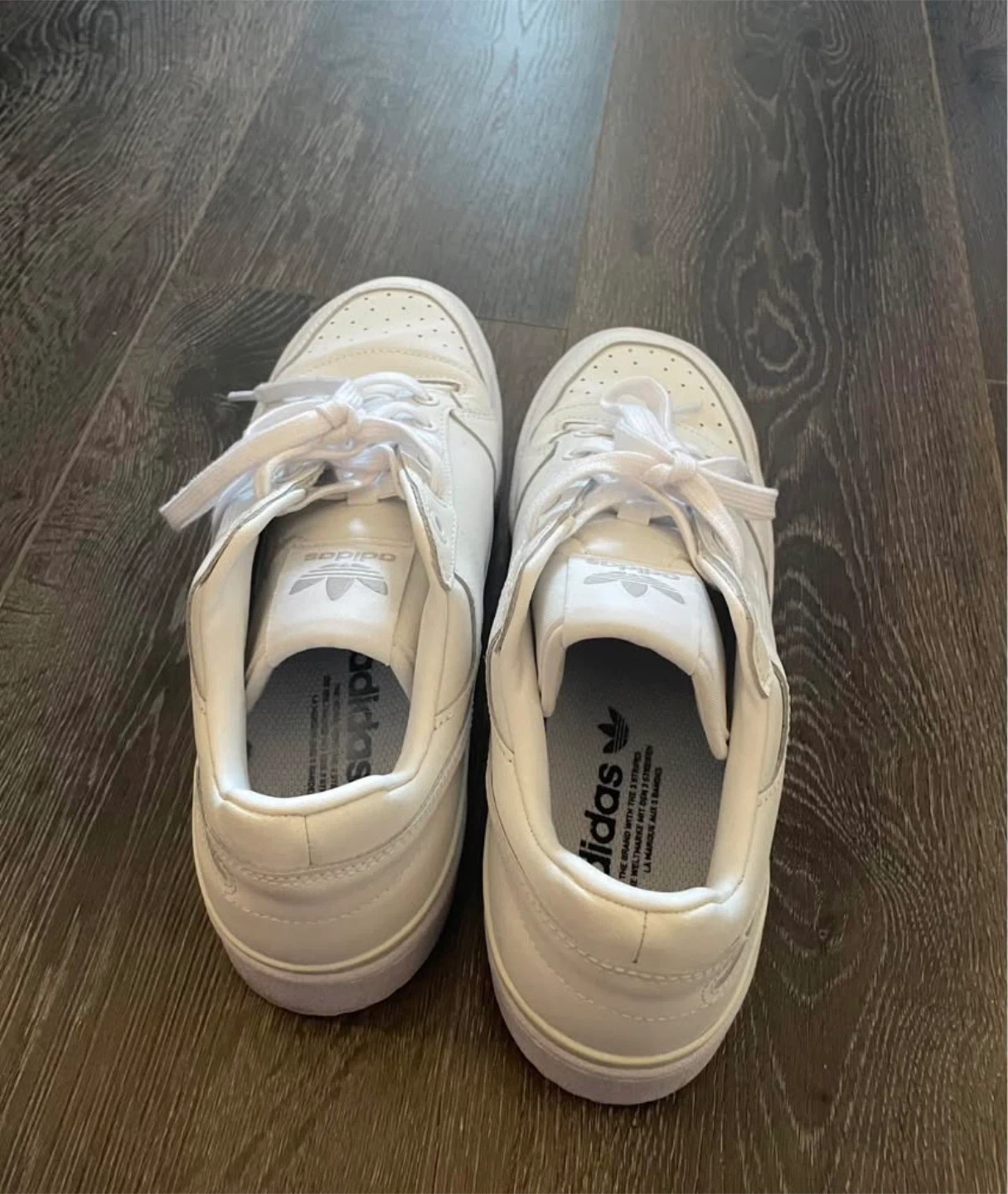 Adidas Forum Bold White Sneakers - Women’s Size 9 - photo 3