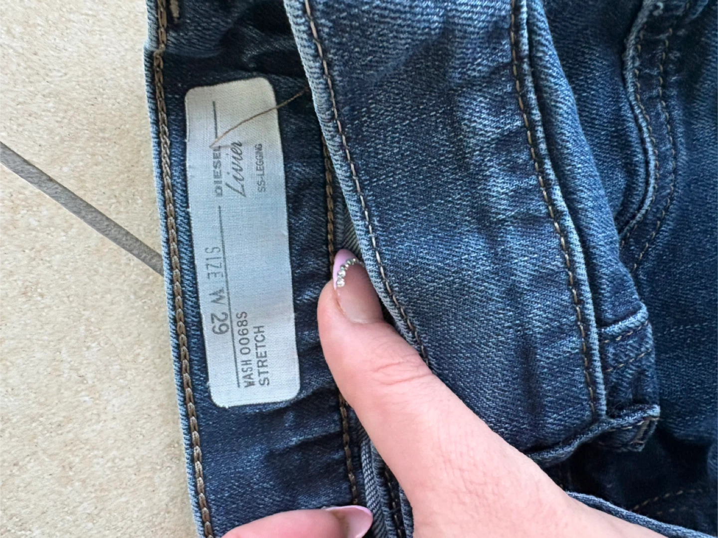 Diesel Livier SS-Legging Jeans W29 Stretch - photo 5