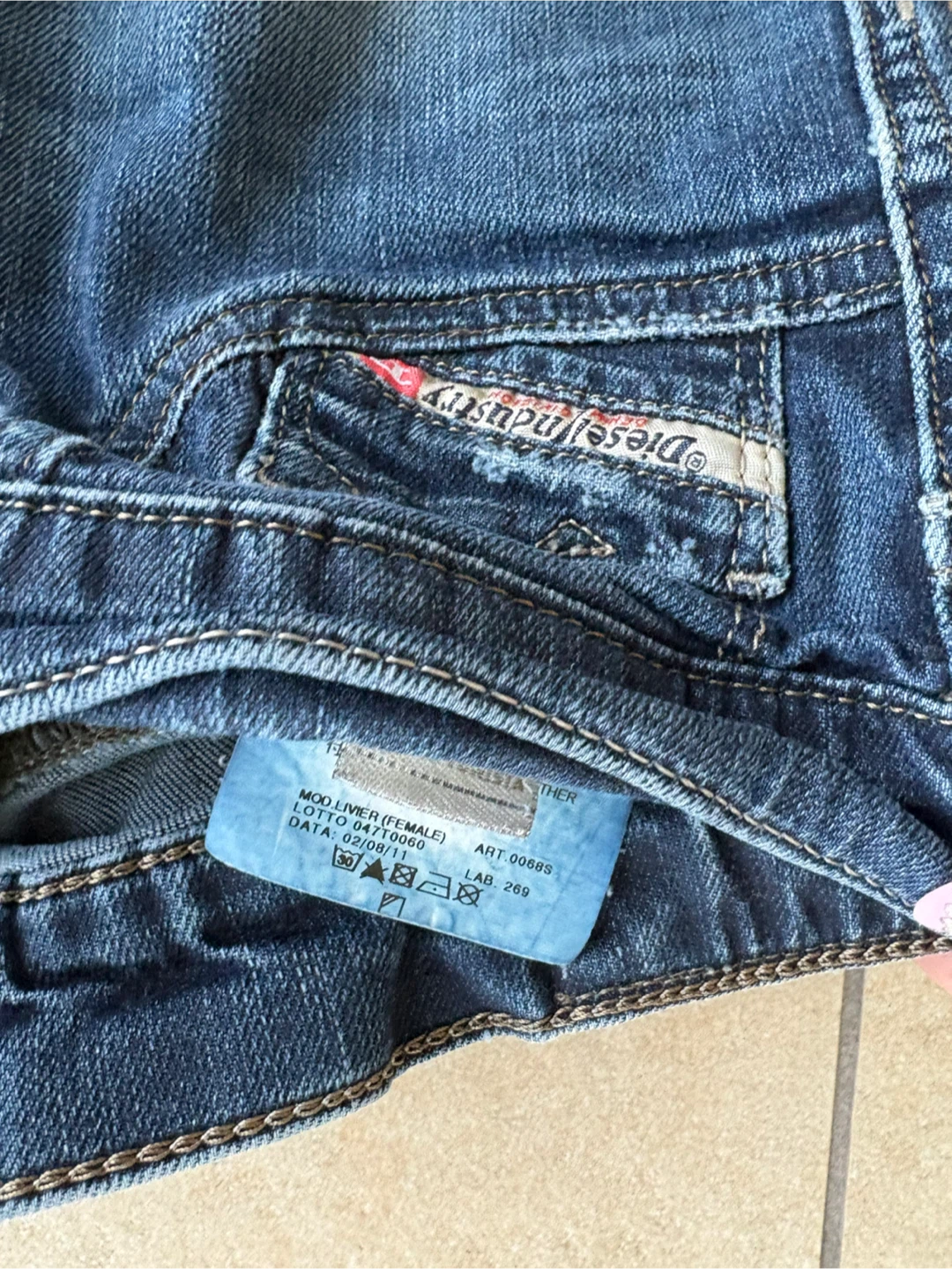 Diesel Livier SS-Legging Jeans W29 Stretch - photo 2