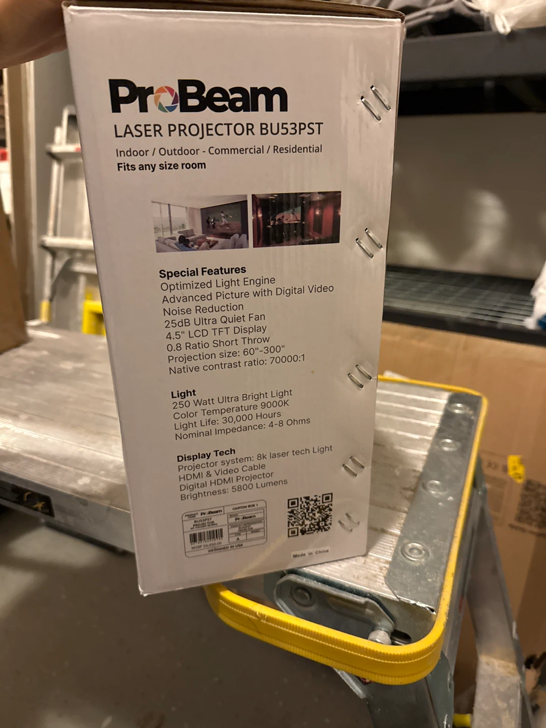 ProBeam BU53PST Laser Projector - photo 2