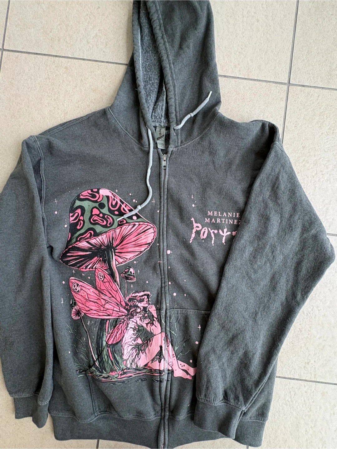 Melanie Martinez Portals Fairy Mushroom Zip-Up Hoodie
