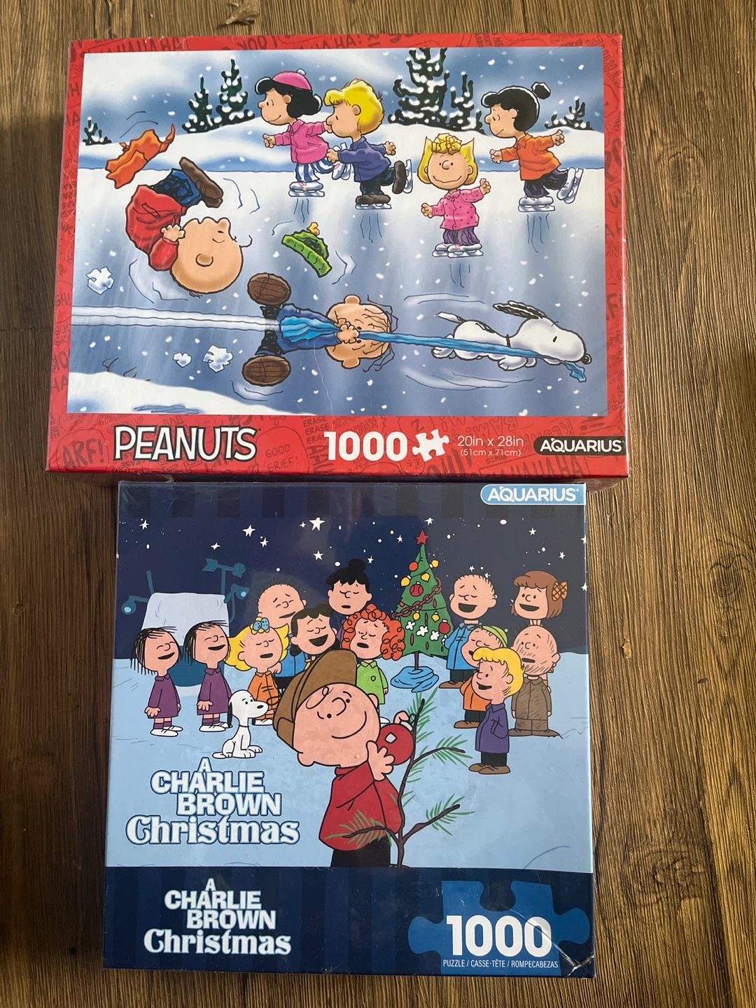 Peanuts & Charlie Brown Christmas 1000 Piece Puzzles