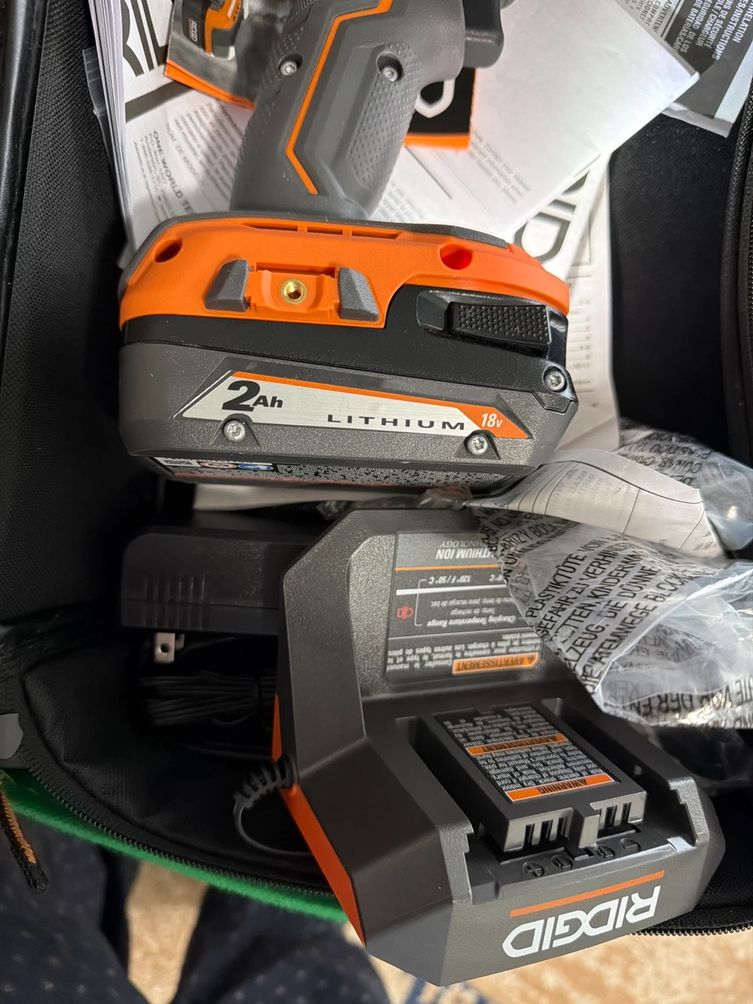 Ridgid 18V Lithium-Ion Cordless Brushless Drill - photo 3