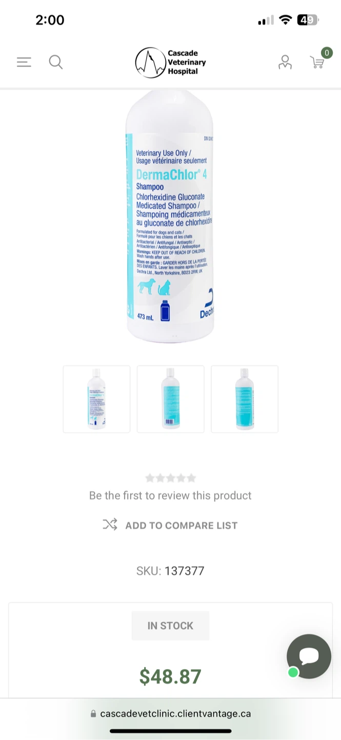 DermaChlor 4 Medicated Shampoo - photo 2