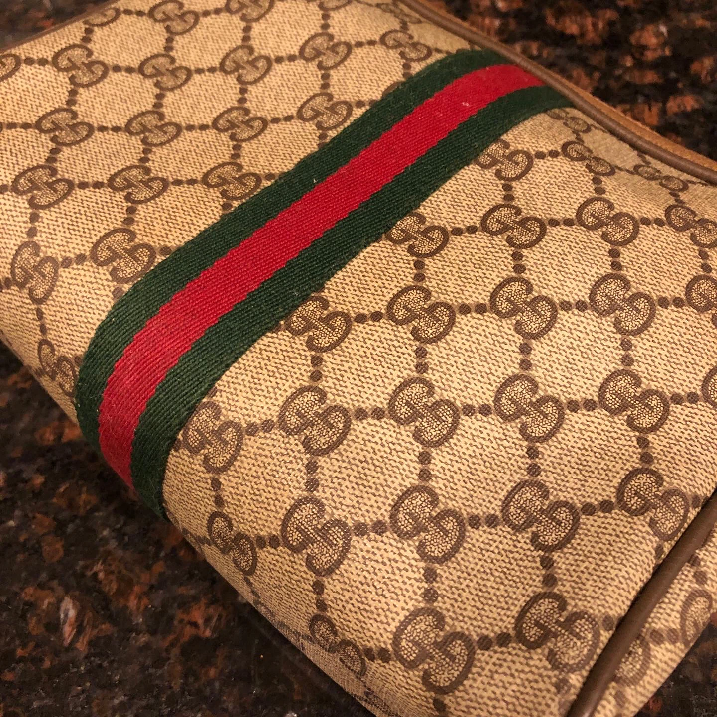 Gucci Vintage Sherry Line Pouch - photo 2