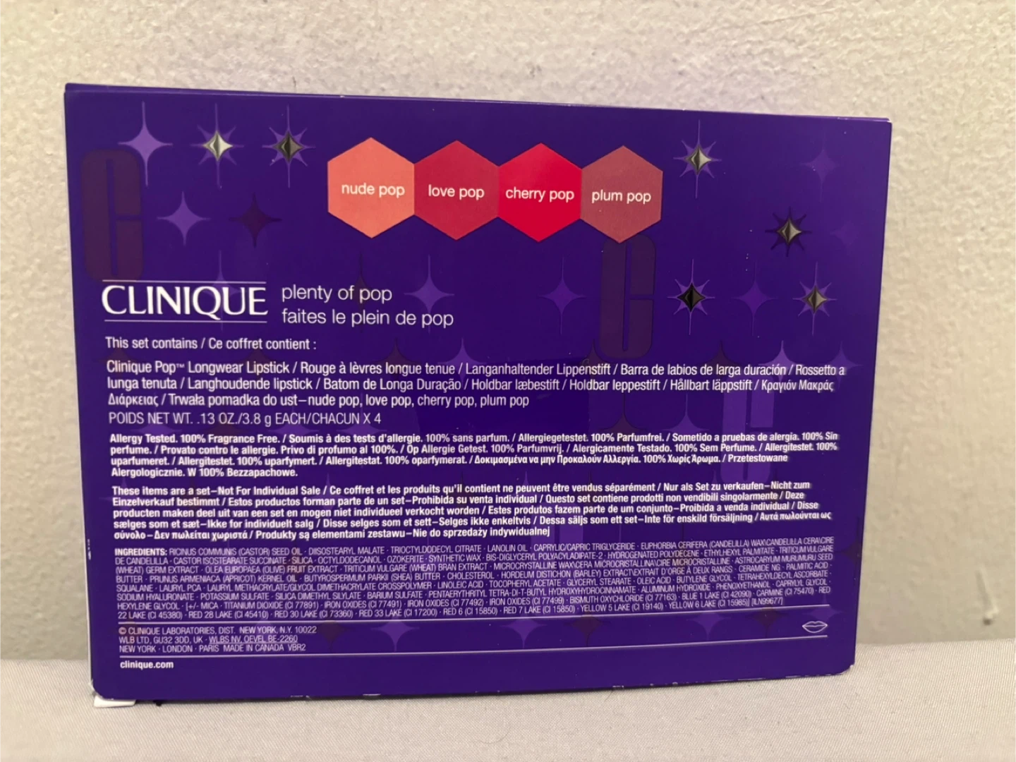 Clinique Plenty of Pop Longwear Lipstick Set - photo 4