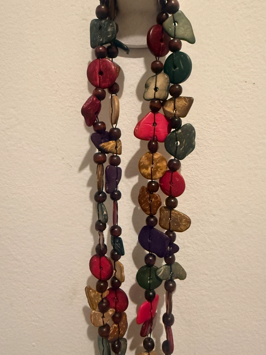 Natural Stone & Wood Necklace - photo 2