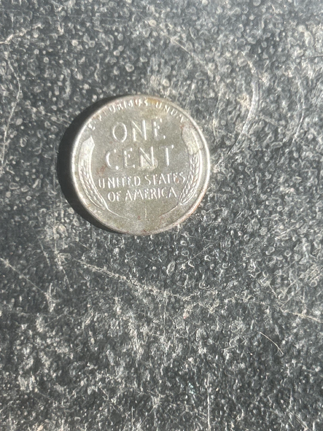 1943 Steel Penny - United States One Cent Coin