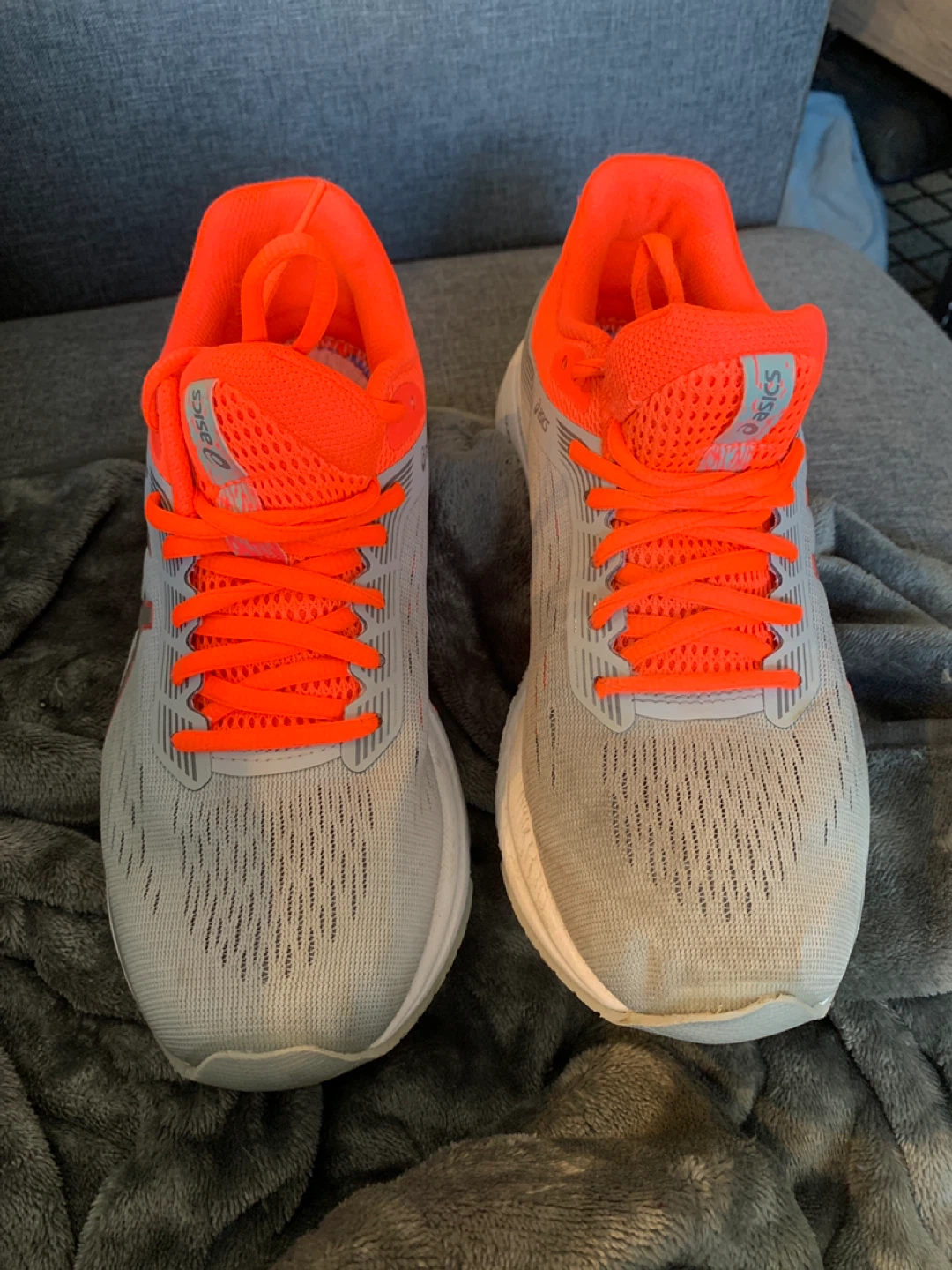 ASICS GT-1000 Women's Running Shoes - Gray/Orange