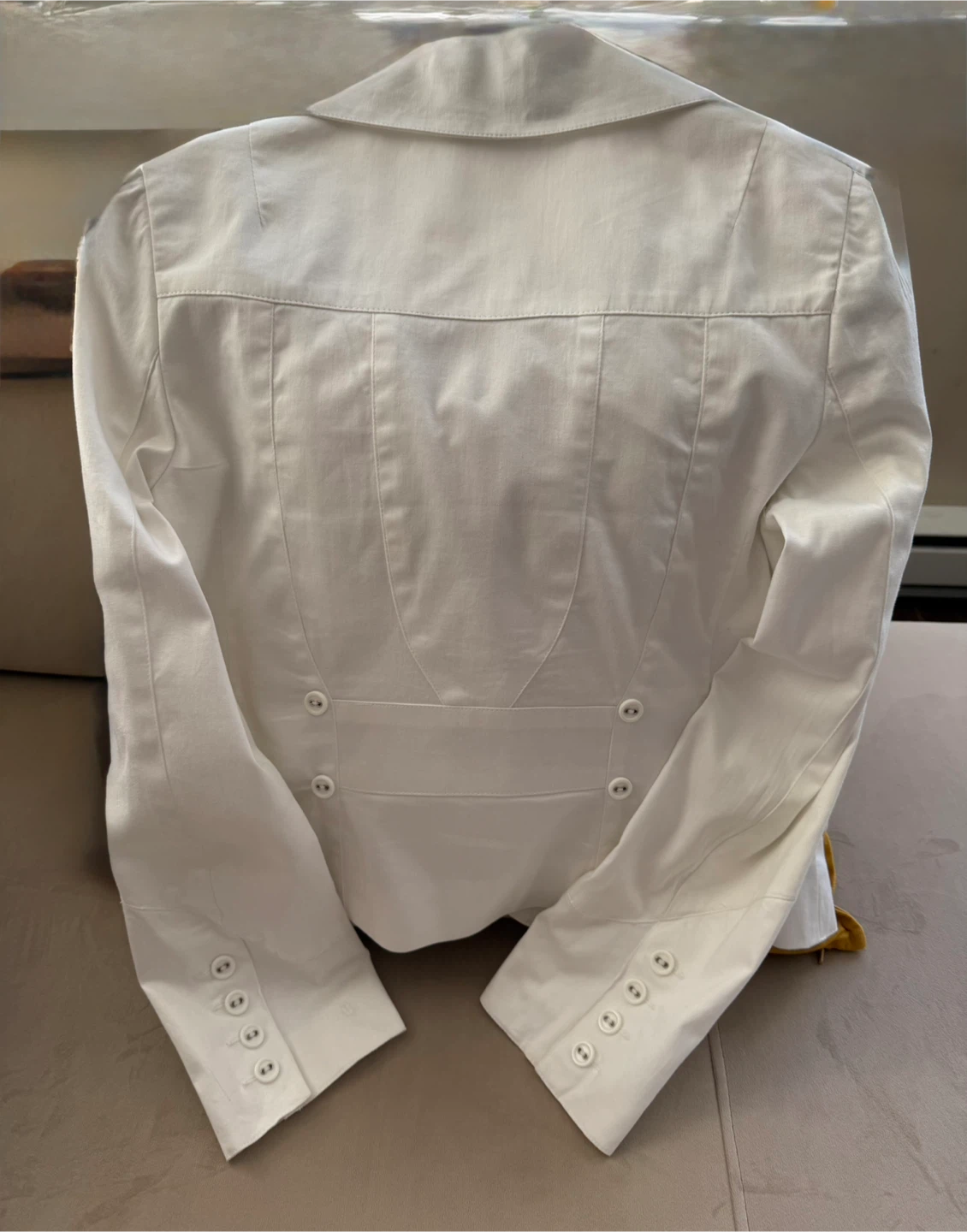 Ricki's White Button Blazer - Size 10 🏆 - photo 2