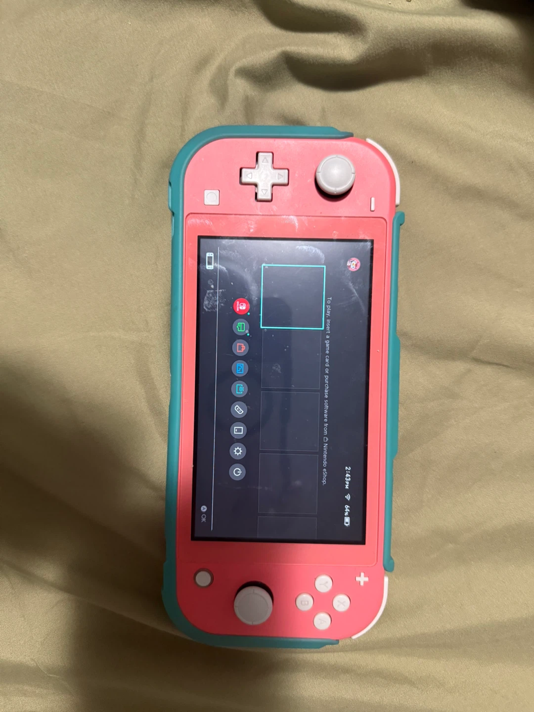 Nintendo Switch Lite Case with Grip and Kickstand