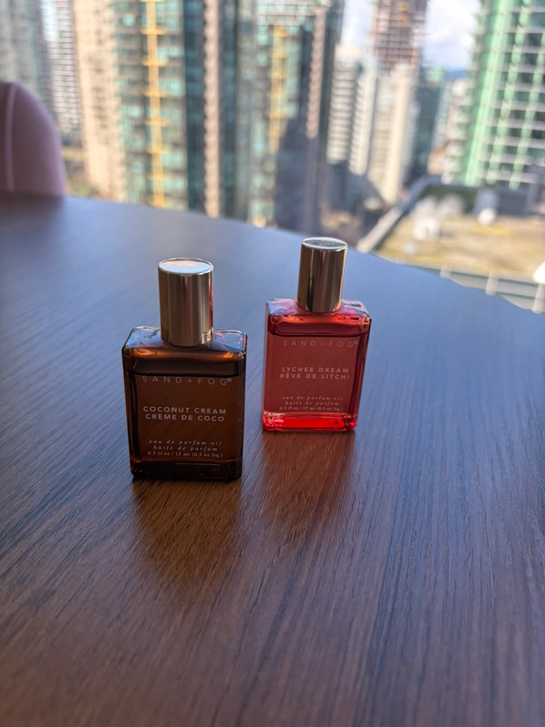 SAND+FOG Mini Perfume Oil Set - Coconut Cream & Lychee Dream - photo 2