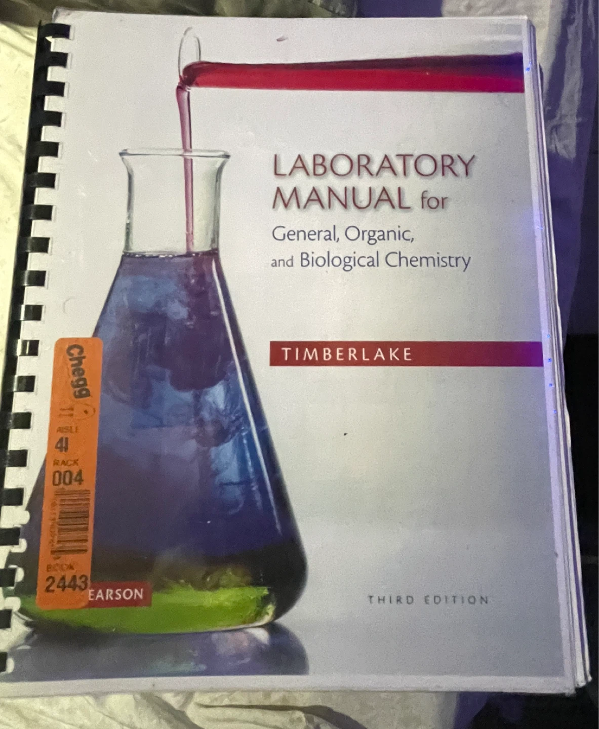 Laboratory Manual for General, Organic, and Biological Chemistry