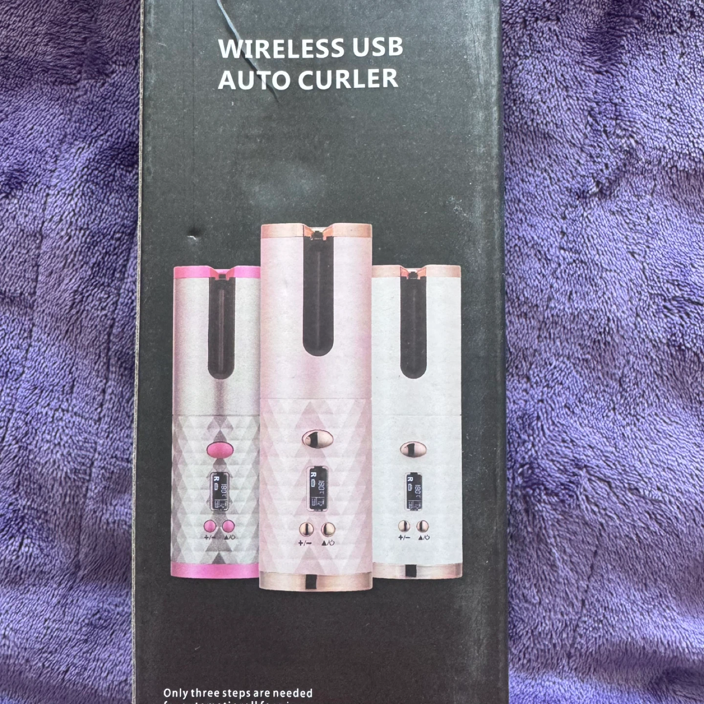 Wireless USB Auto Hair Curler SL-886 - photo 4