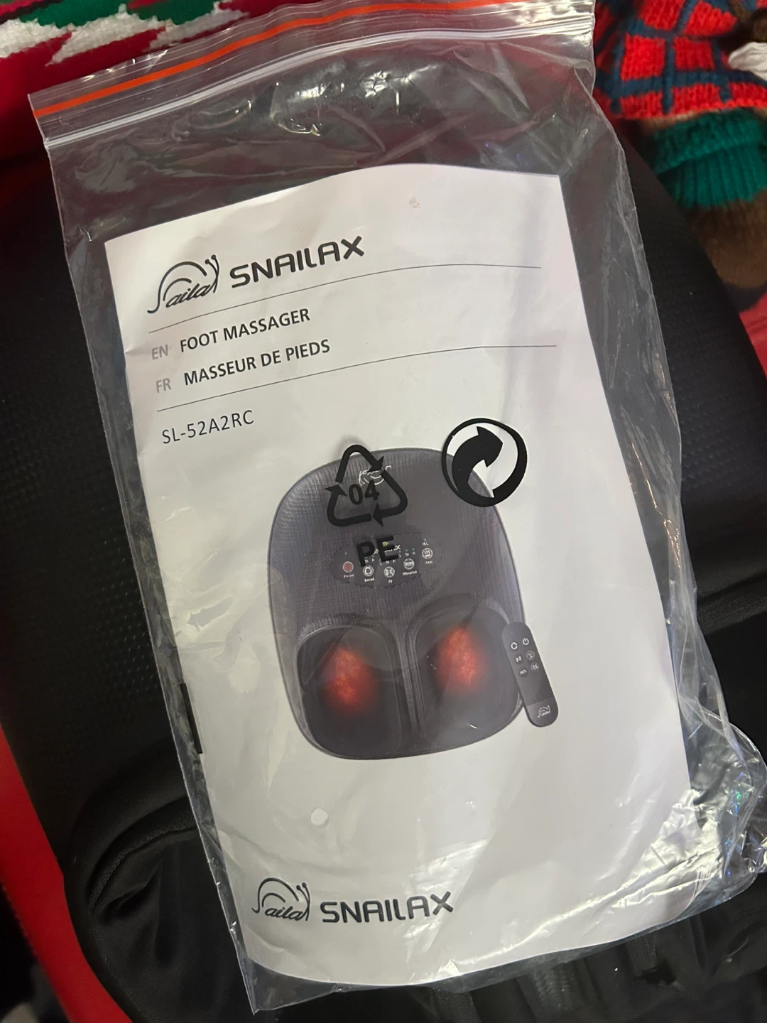 SNAILAX Foot Massager SL-52A2RC - photo 2