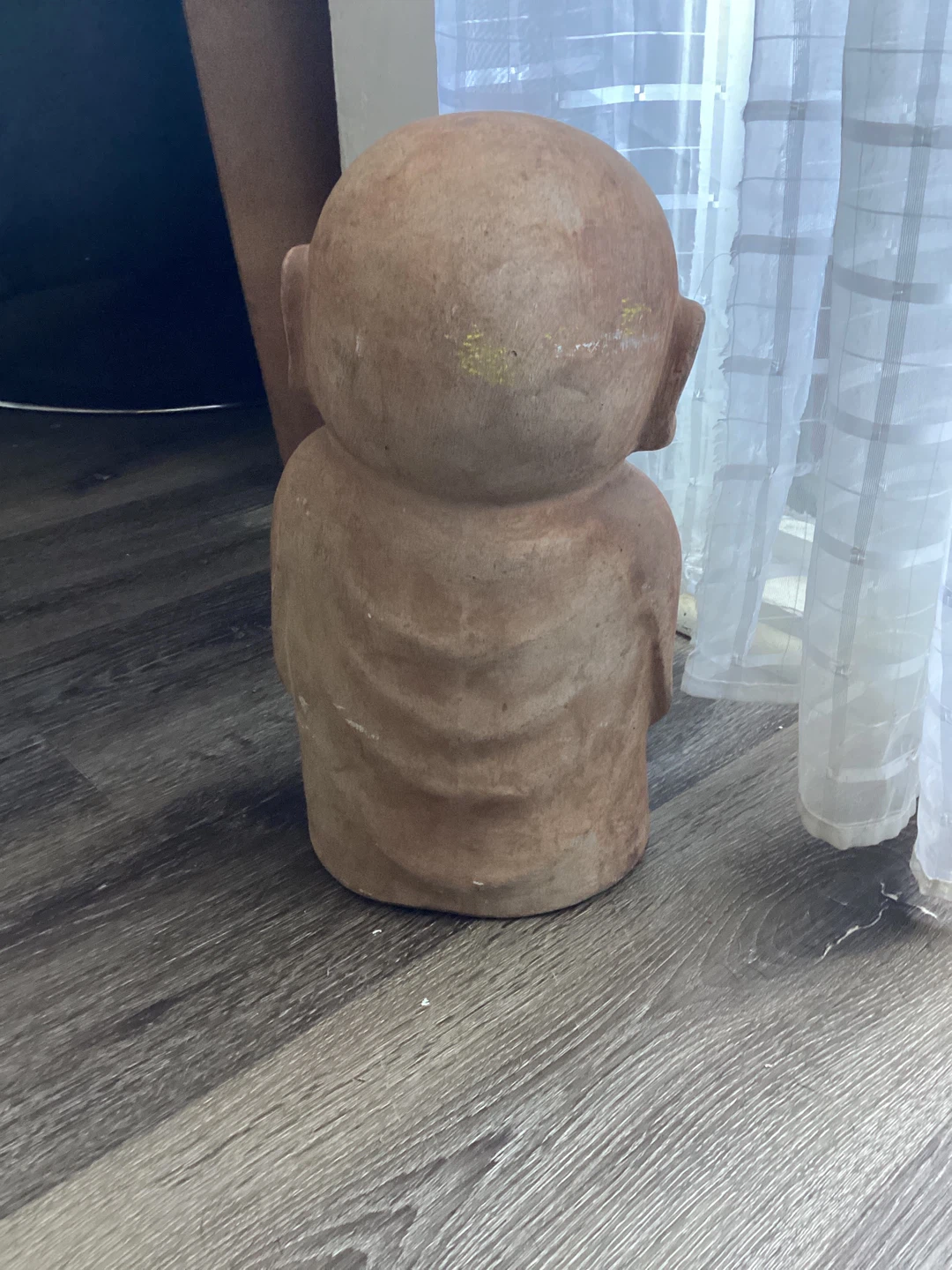 Terracotta Monk Statue - photo 3