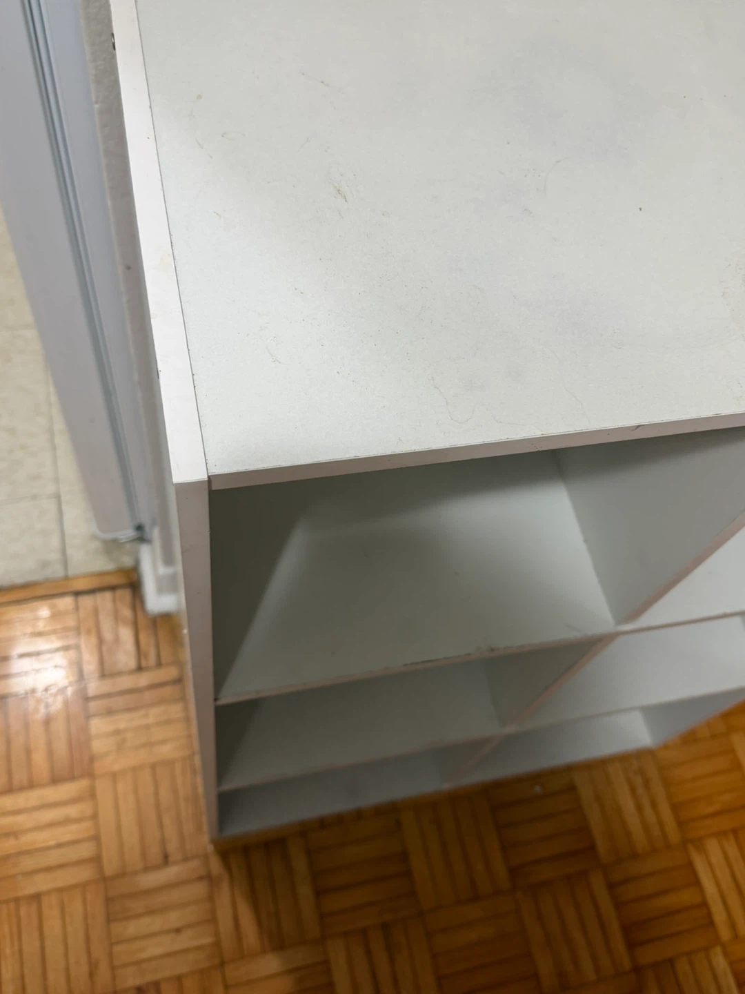 White 6-Cube Storage Shelf - photo 5