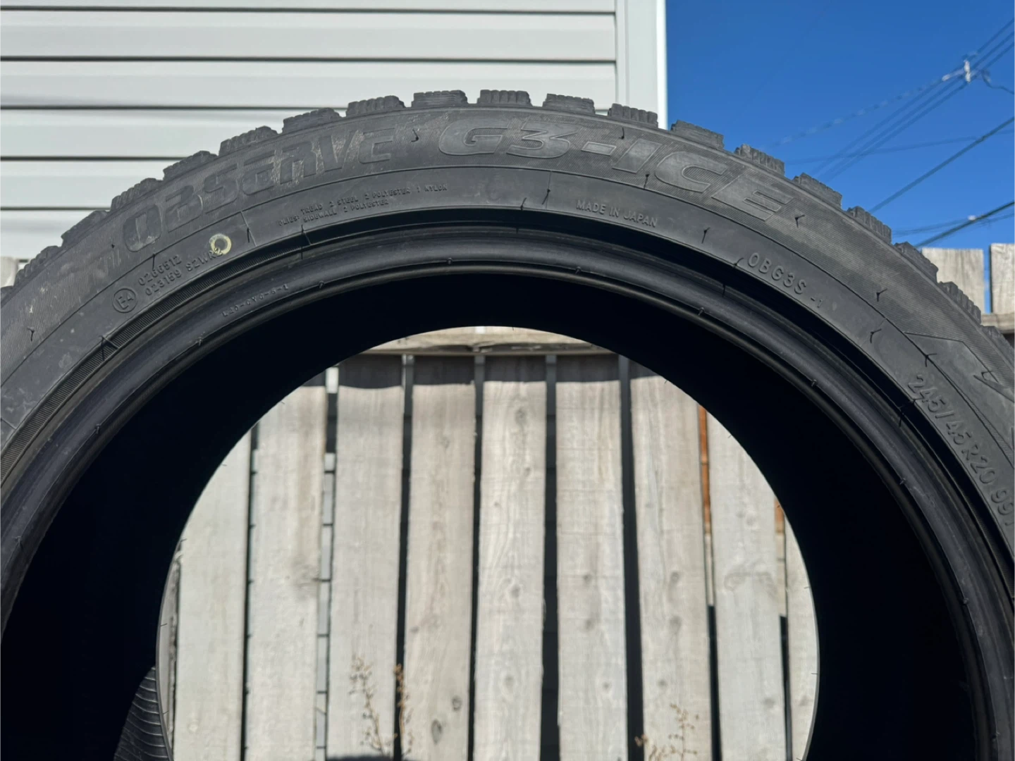 TOYO - Observe G3-Ice 245/45 R20 T (99) - photo 5