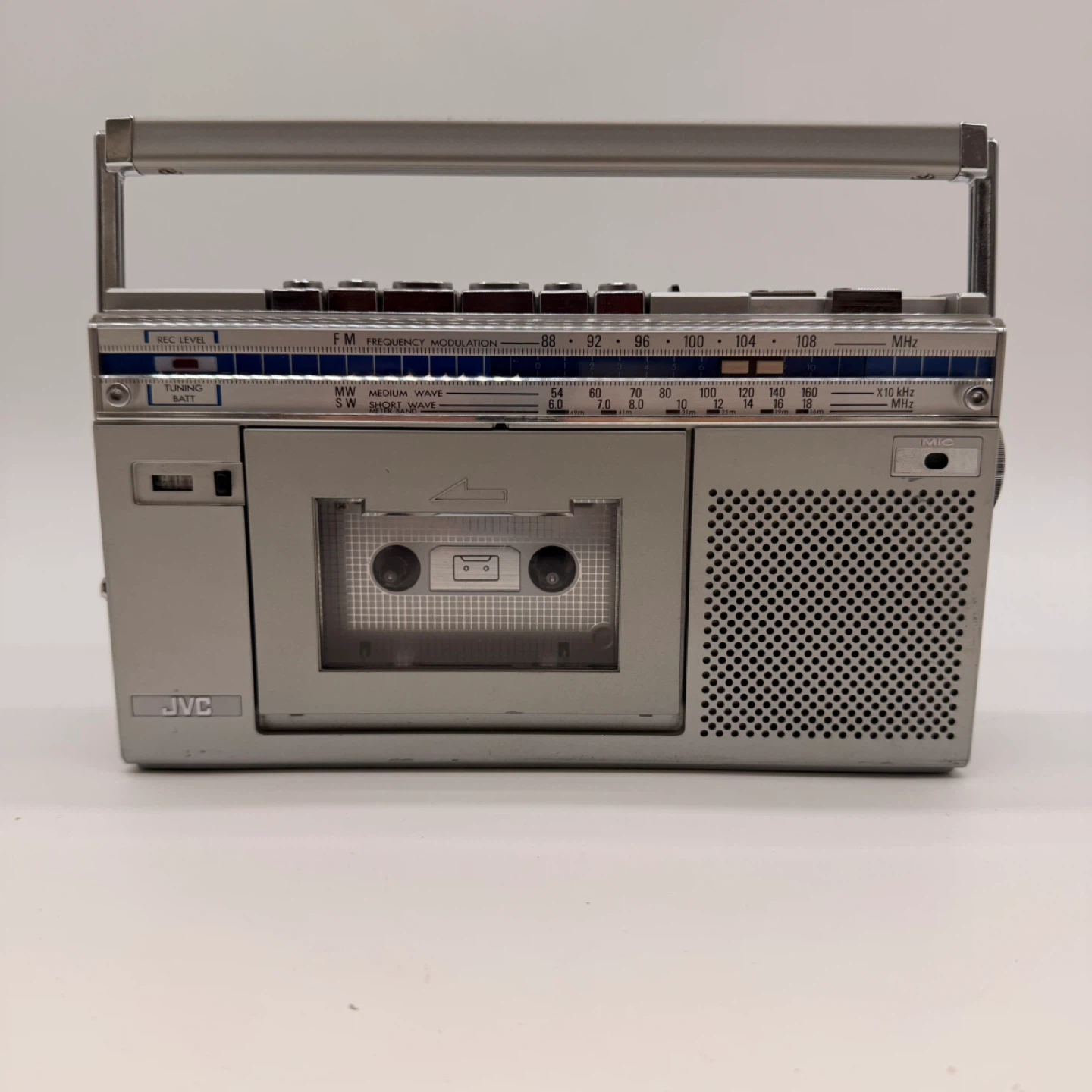 JVC RC-S1JW Radio Cassette Recorder Boombox
